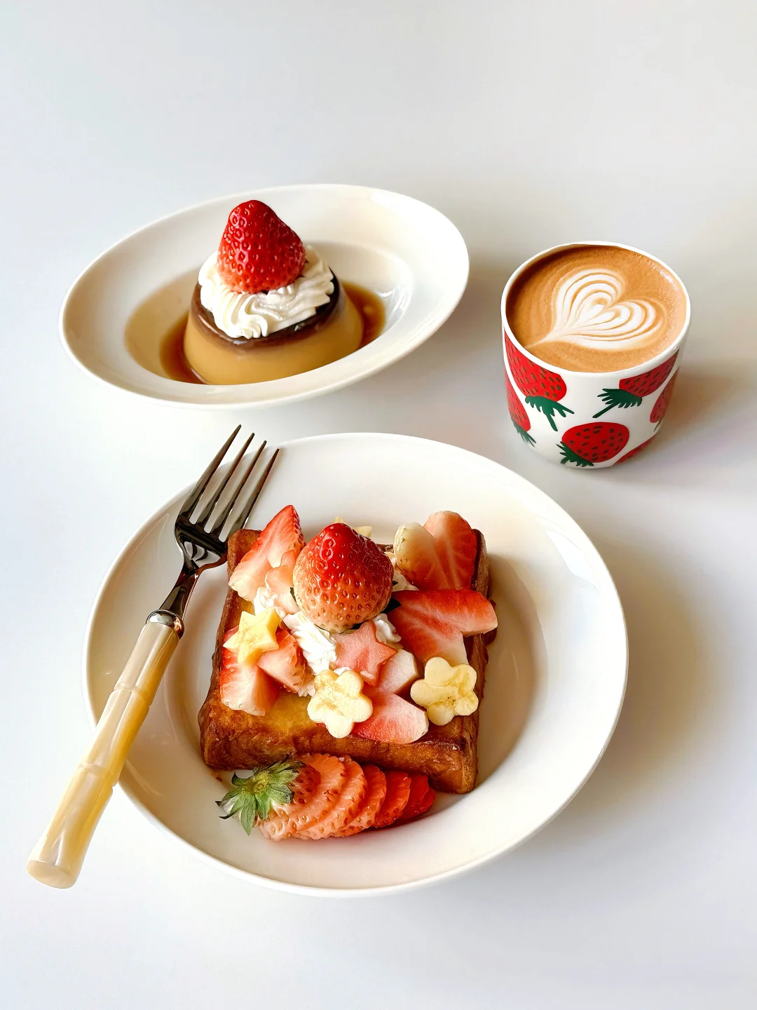 冬日草莓季🍓 | 零失败的法式吐司，太香了！