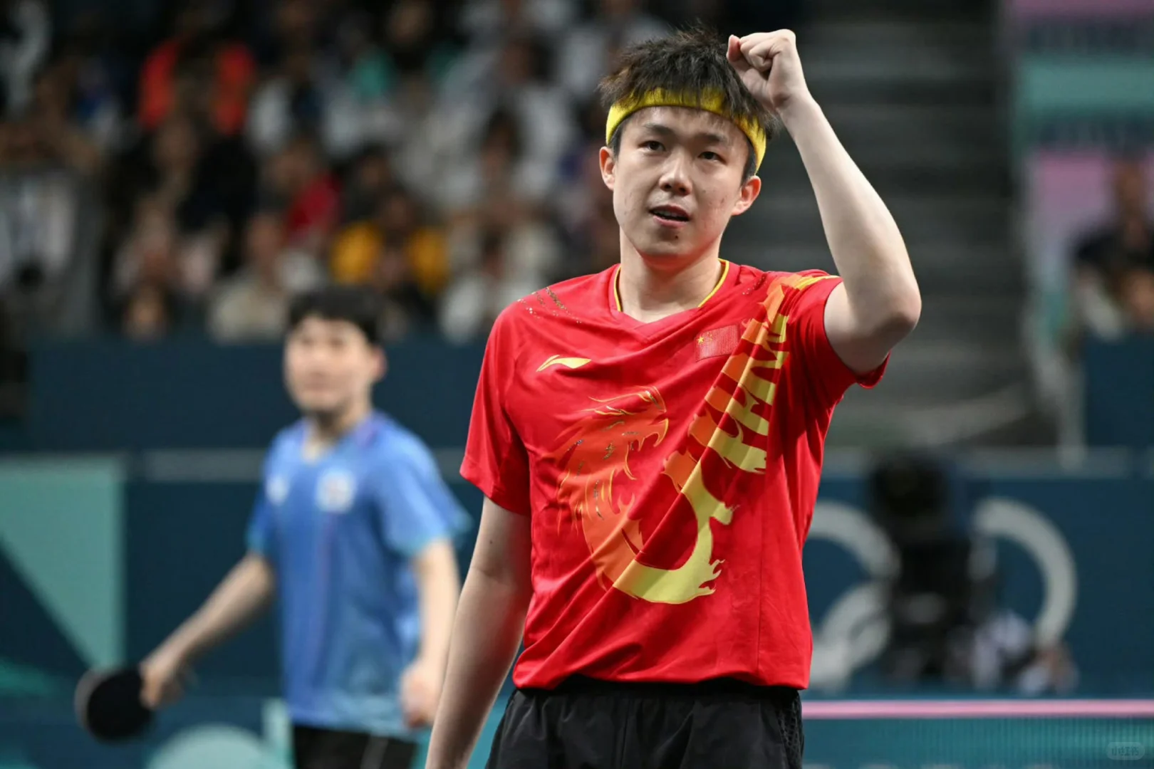 王楚钦以3比1战胜张禹珍