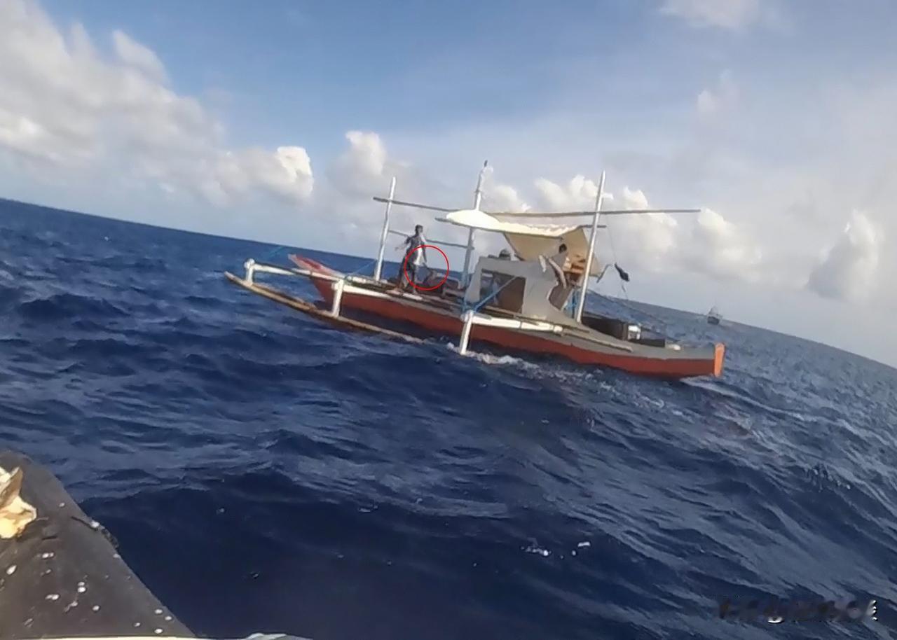 披着羊皮的狼。

见过碰瓷的，
没见过拿着20公分长刀碰瓷的。

菲律宾一群“武