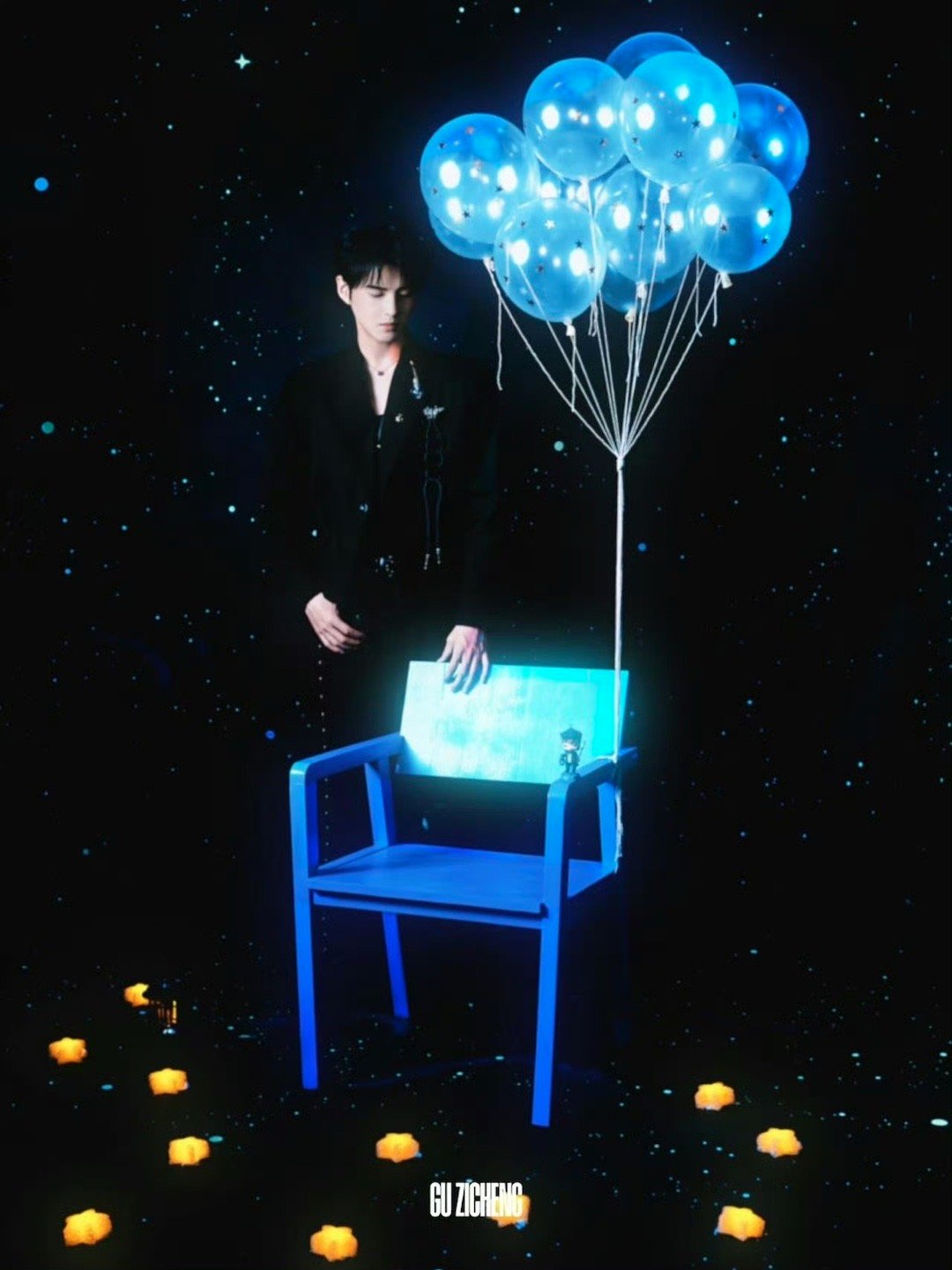 被古子成下颌线划伤了 总结：古子成的下颌线，是颜值的“定海神针”。它奠定了整张脸