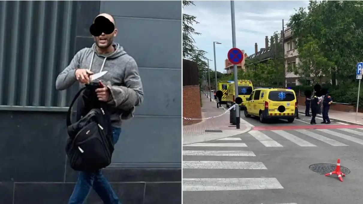 巴塞罗那街头“精神病”当街连伤数人，中国女子上班途中遇害，西班牙官方定性：无恐怖