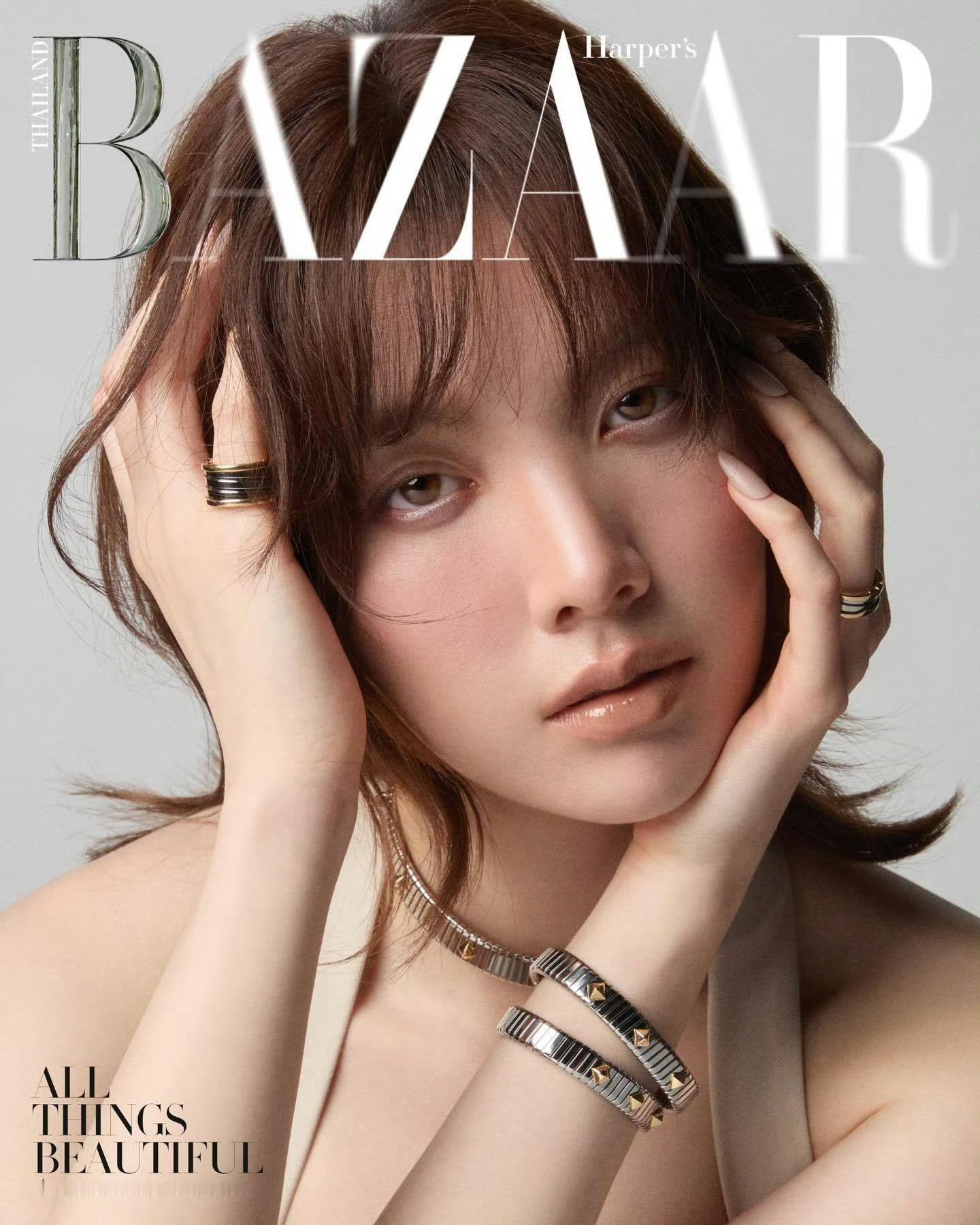 Orm Kornnaphat × BVLGARI 封面大赏 Harper’s B