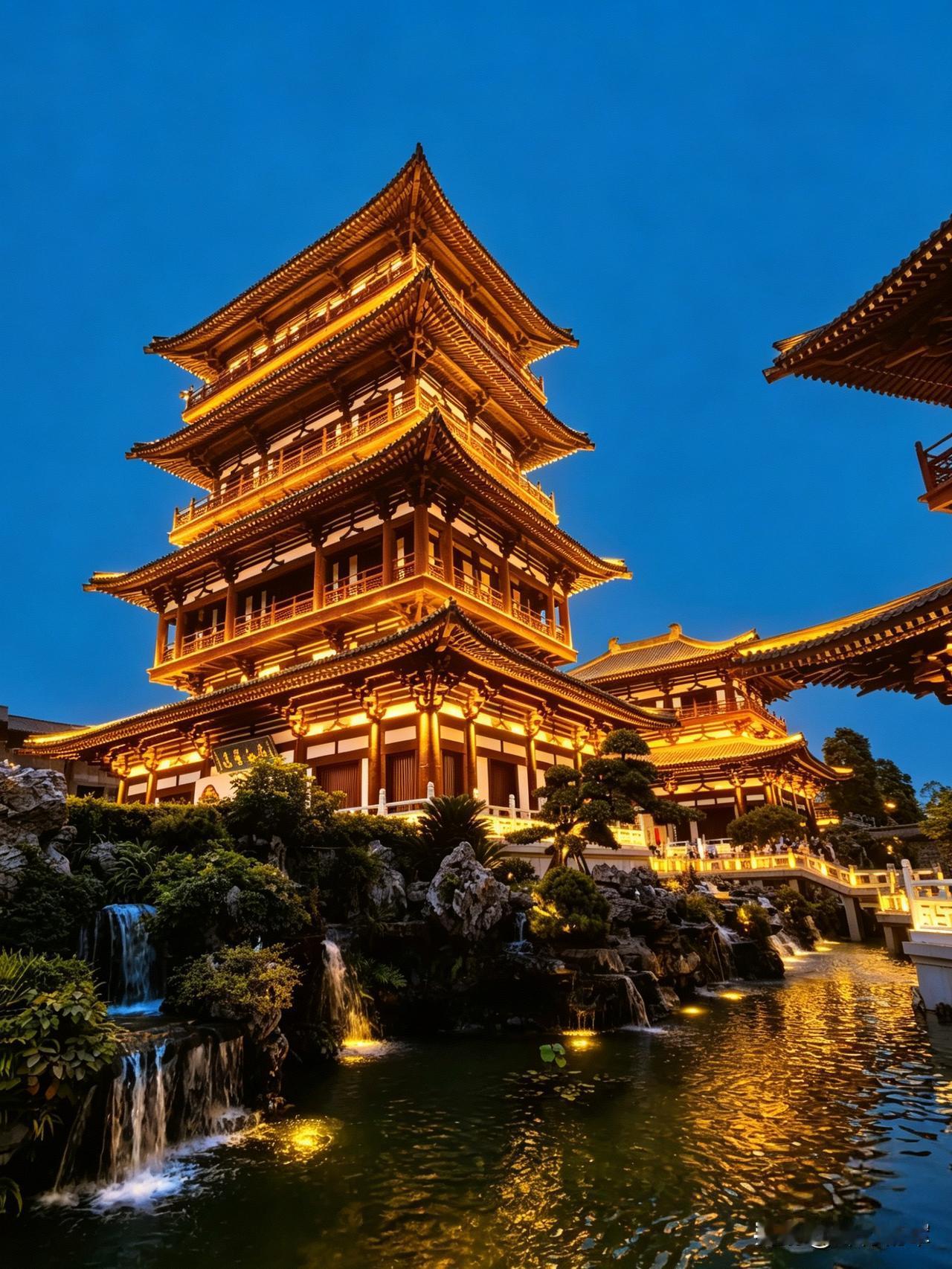 古建夜景