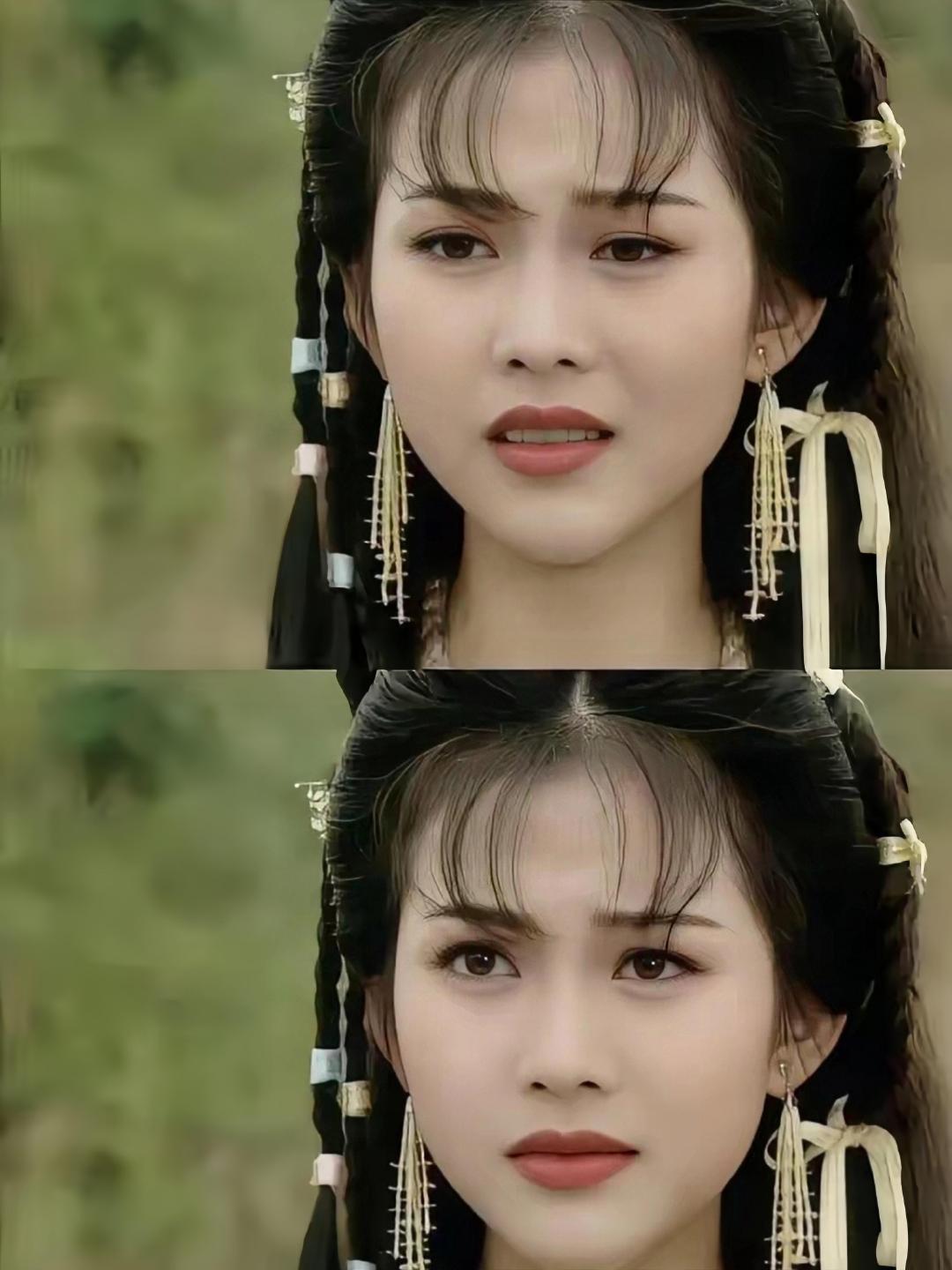 这种妆容现在真少见 ​​​
