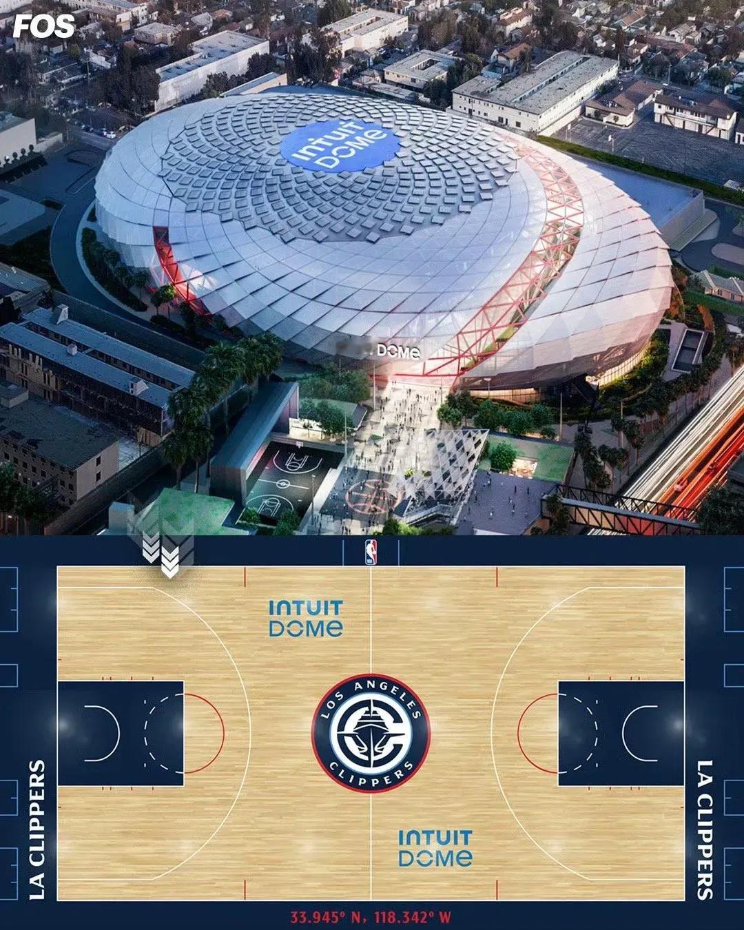 帅呆！快船发布新LOGO！新球馆、新球衣、新气象！快船新的主场Intuit Do