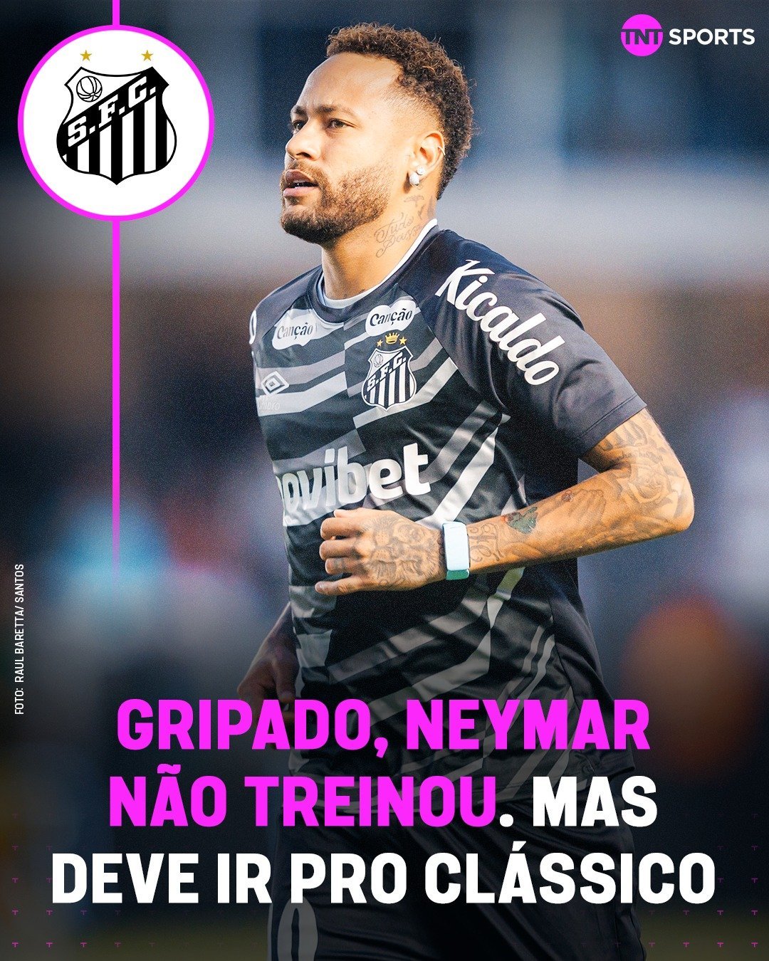 neymar[超话] 据记者ricardinhomartinss消息，内马尔患上
