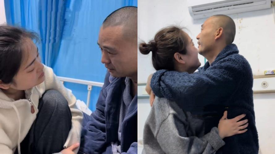 河南商丘肖女士的丈夫因意外脑干重伤昏迷，医生称苏醒渺茫。她寸步不离，70天日夜守