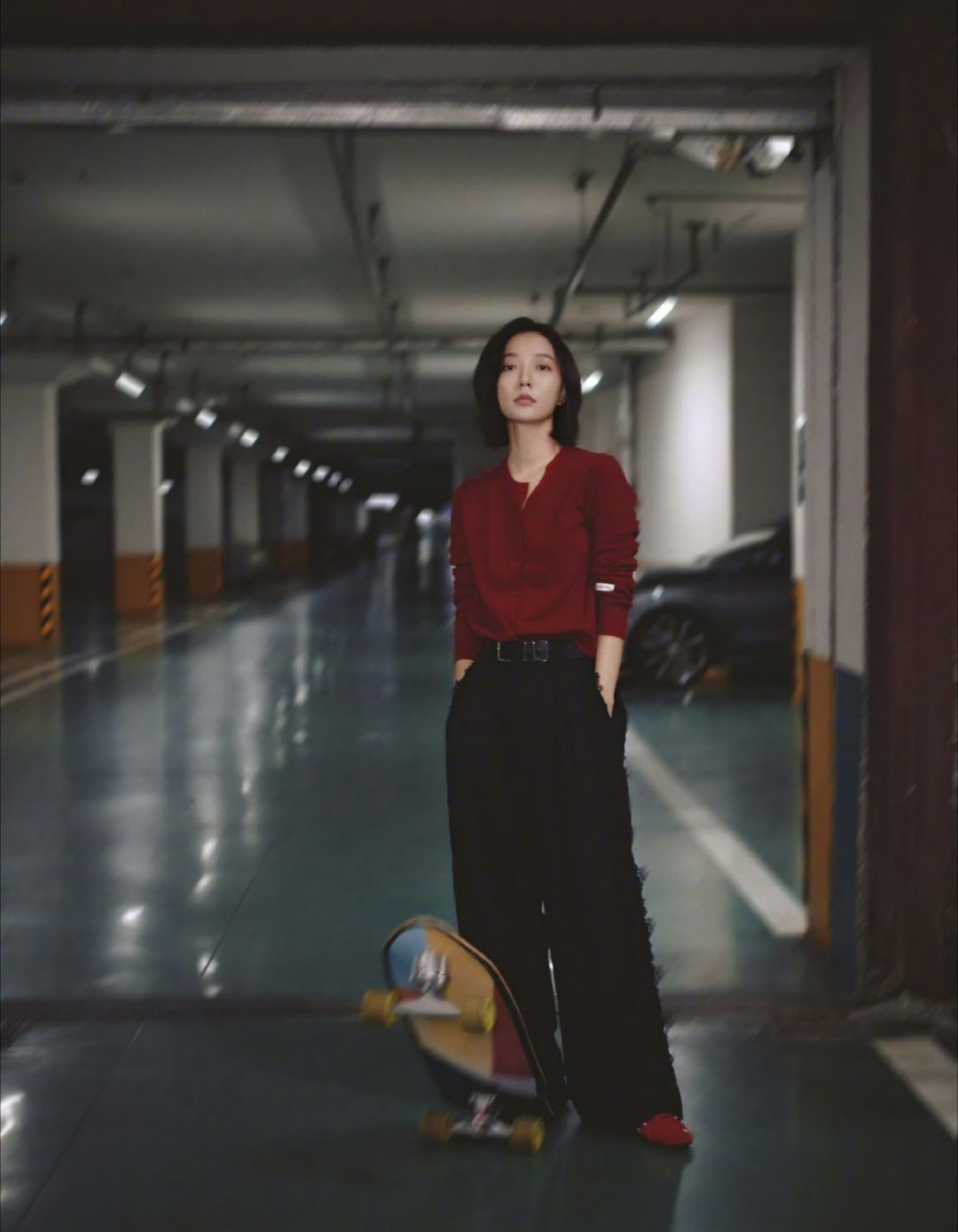 享受每一个自在时刻，滑板女孩继续自在🛹期待我们的滑板女孩！ ​​​