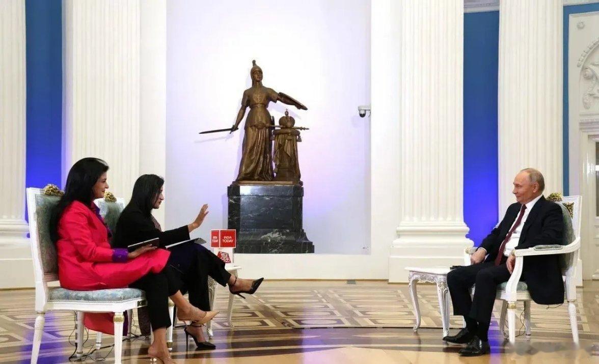 普京：结束乌克兰战争，不想恢复苏联，只有上帝永恒印度电视频道India Toda