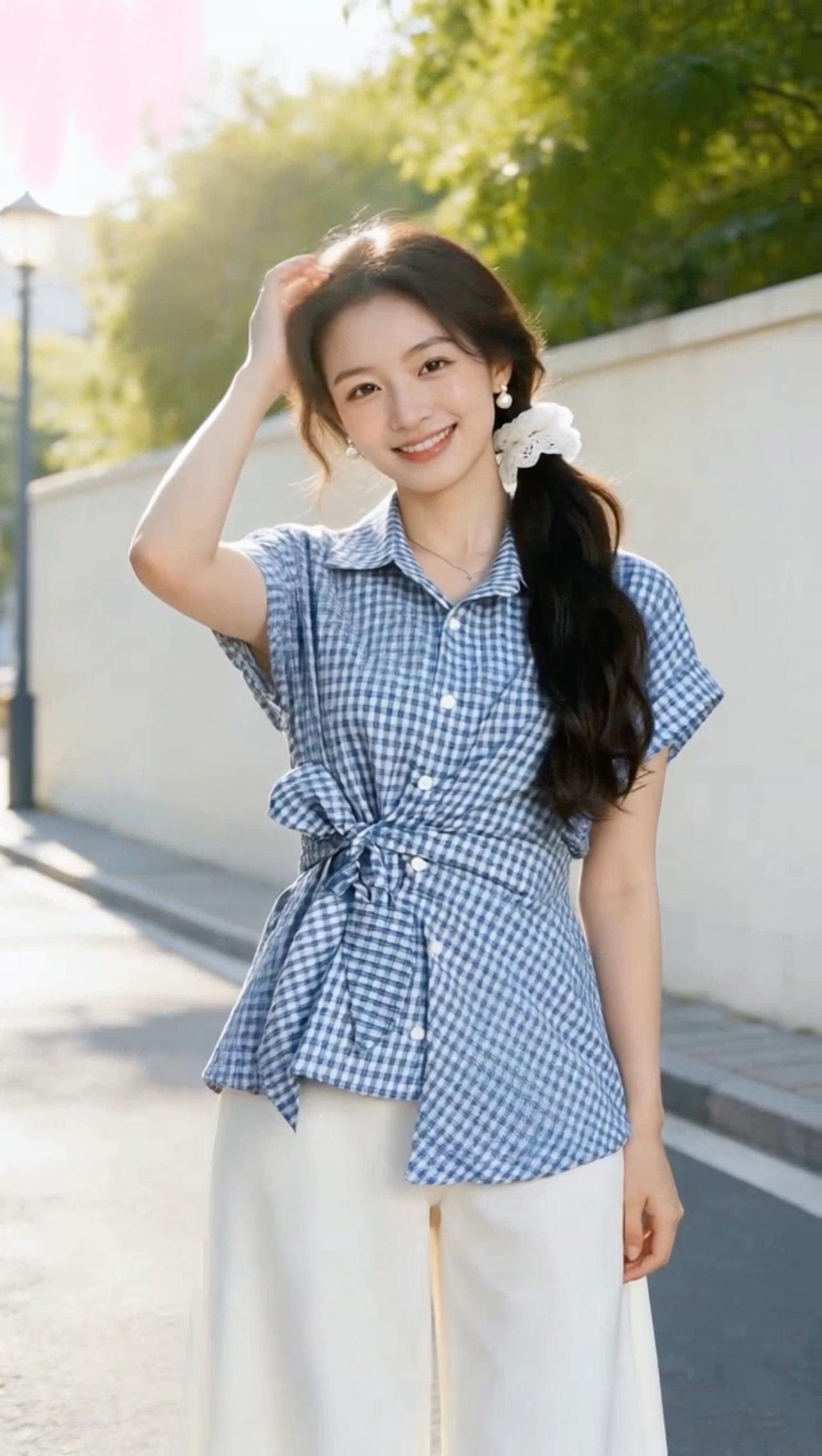 衬衣 夏天穿搭 穿搭