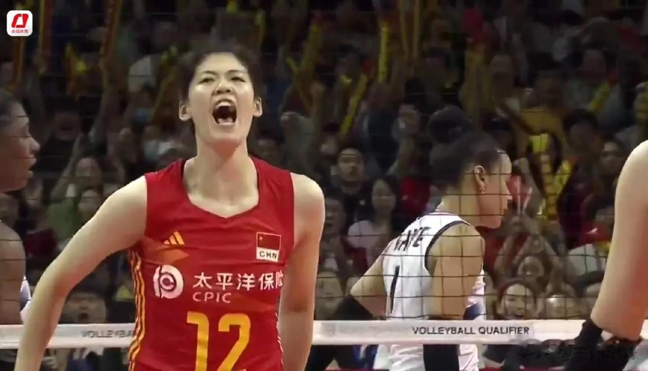 中国女排23:25多米尼加丢失第一局，巴黎奥运门票命悬一线
中国女排一传送探头 