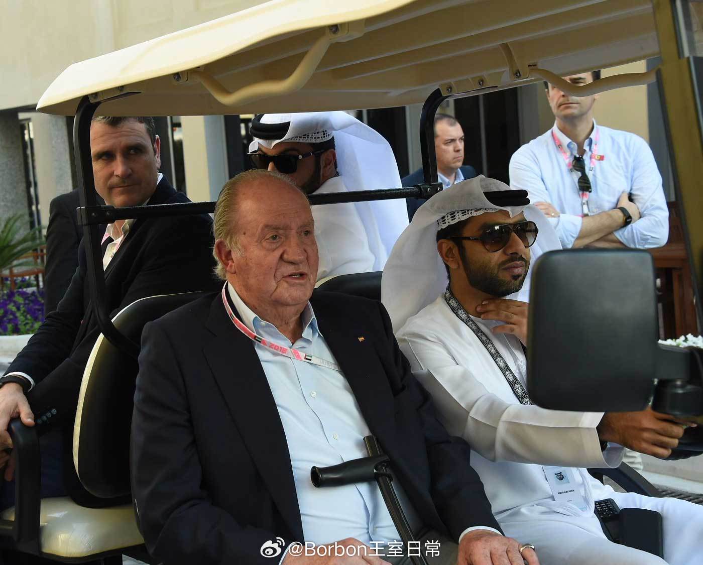 中东乱成一锅粥，不过胡安·卡洛斯氨还是安全的。他之前一直住在阿布扎比努莱岛（Nu