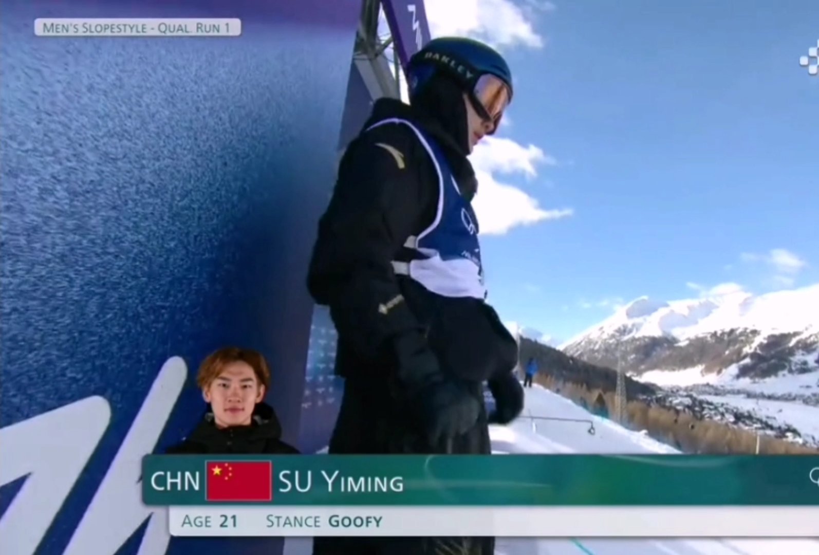 苏翊鸣镜头比心 赛场上霸气全开，镜头前温柔比心！这颗心直接送到大家心坎里，继续为