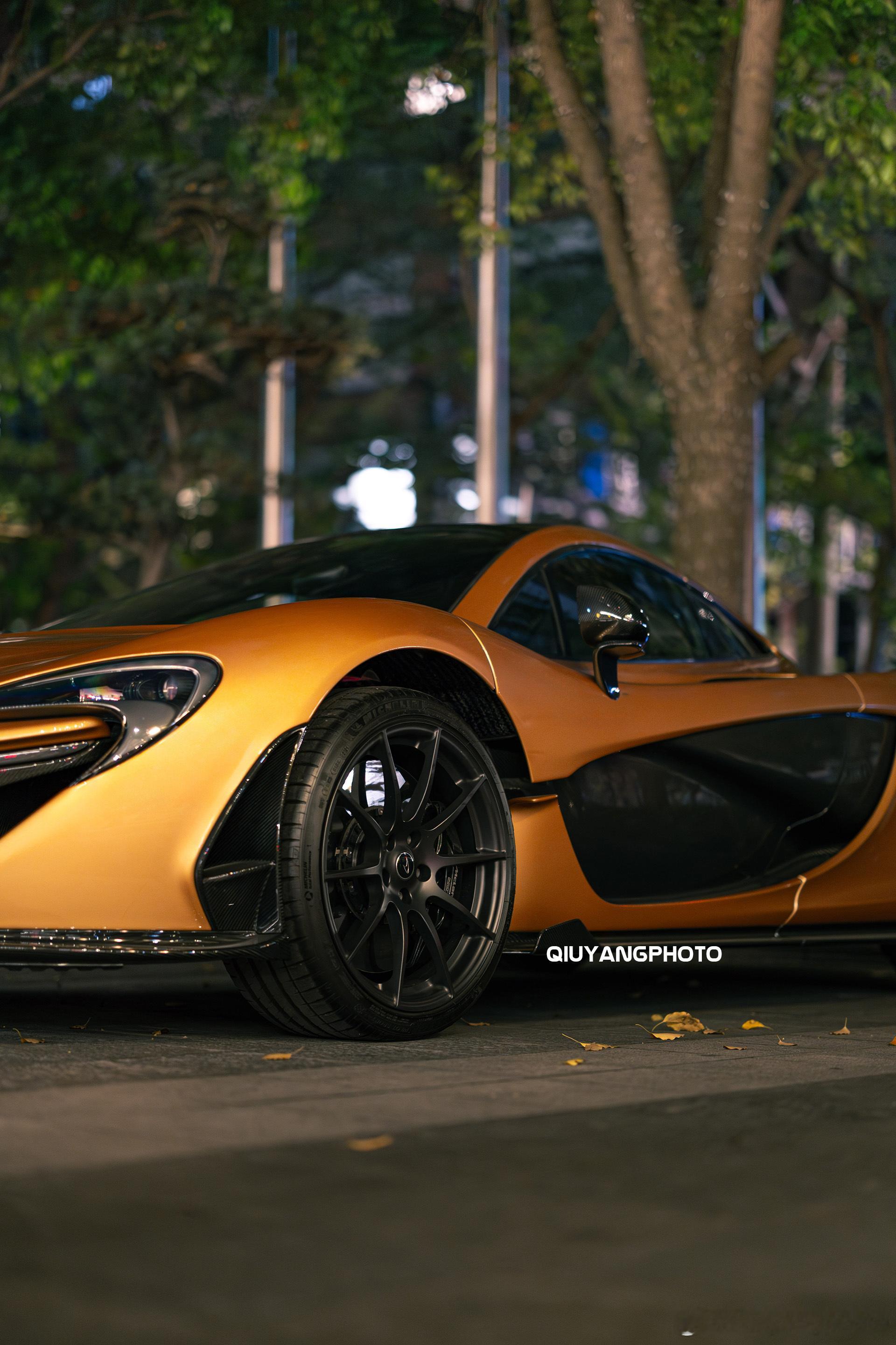 Colorado Gold Mclaren P1 #cars01豪车拍# 又是一