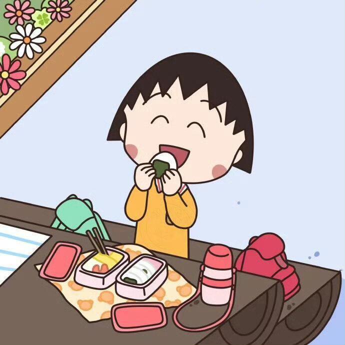 春日企画壁纸 樱桃小丸子头像 