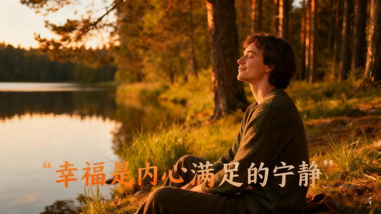 幸福是内心满足的宁静，是珍惜当下、感知美好的能力。