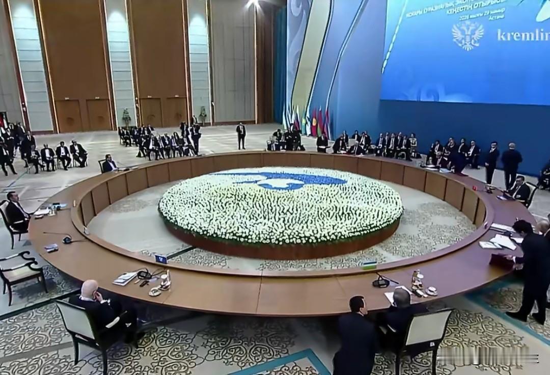 在哈萨克斯坦阿斯塔纳举行的欧亚经济委员会最高理事会会议上，欧亚经济联盟成员国领导