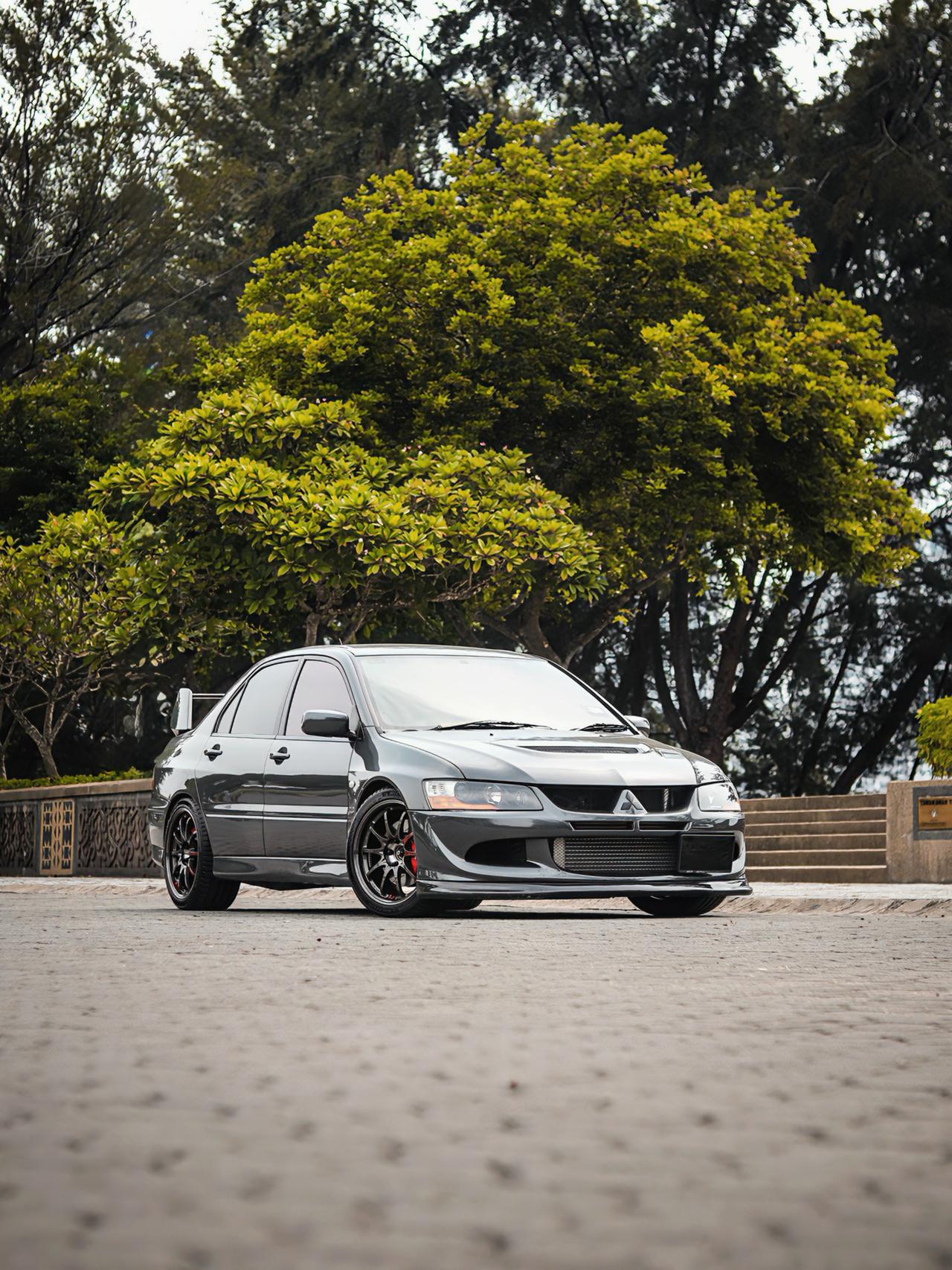 三菱Lancer Evolution 8 MR，没有夸张宽体，没有炸裂排气，只是