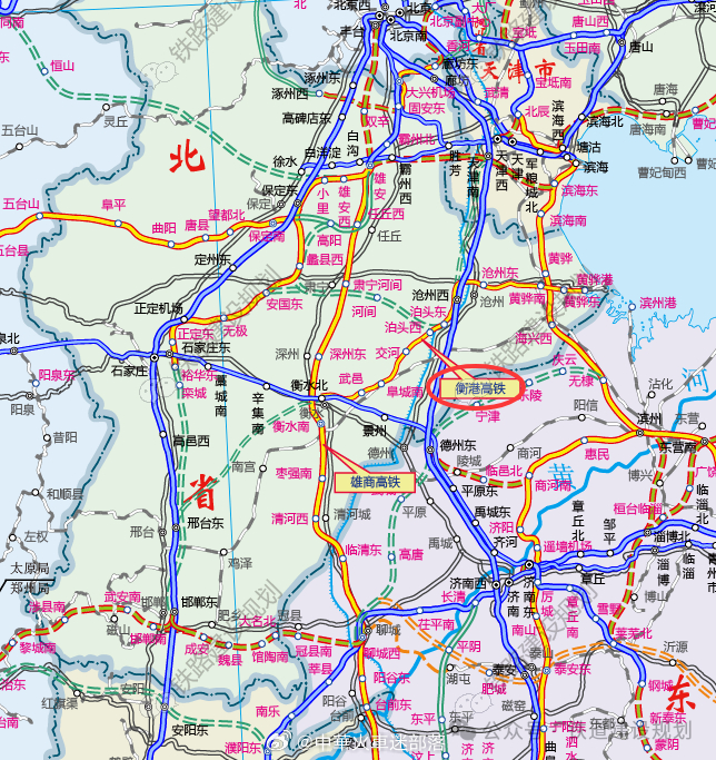 国铁头条【衡港高铁与石济客专实现互通】北京铁路公众号消息：6月12日清晨，经过8