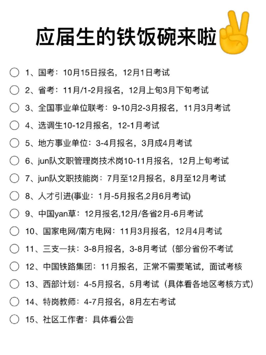 应届生的所有出路✌