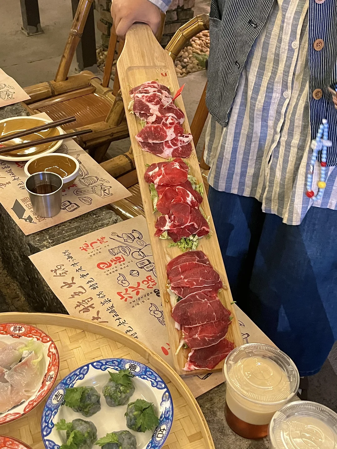 常州小院子里的吊炉火锅🤩氛围💯