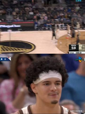 勇士战胜篮网 勇士109-106逆转篮网，桑托斯爆砍31分生涯新高，波杰姆斯基2