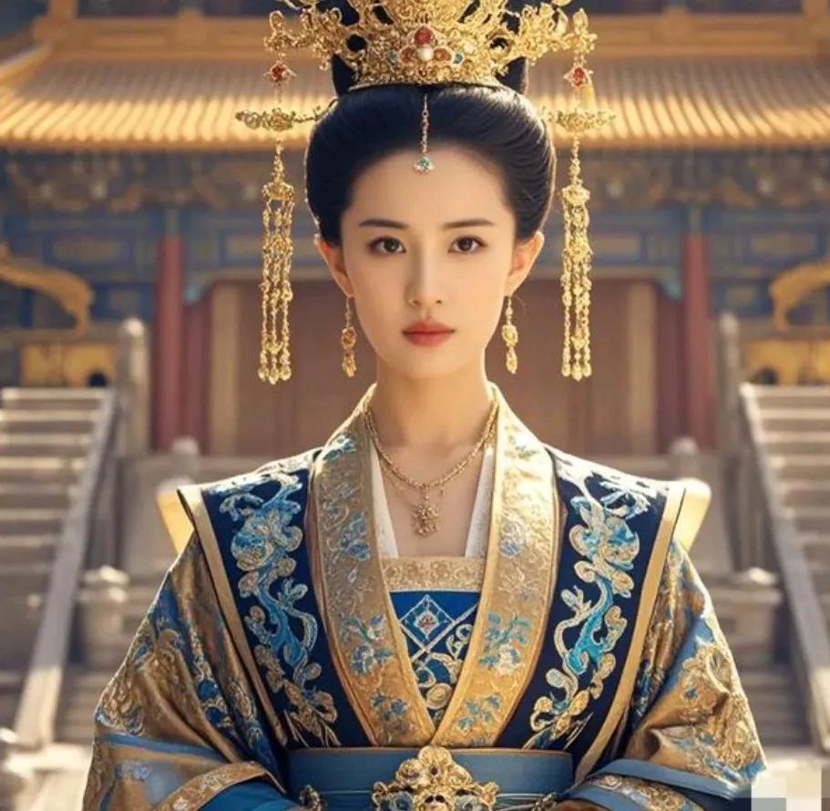 有人看了刘亦菲这个古装造型
说她演武则天肯定会火爆全球
对此，你们是怎么看的呢