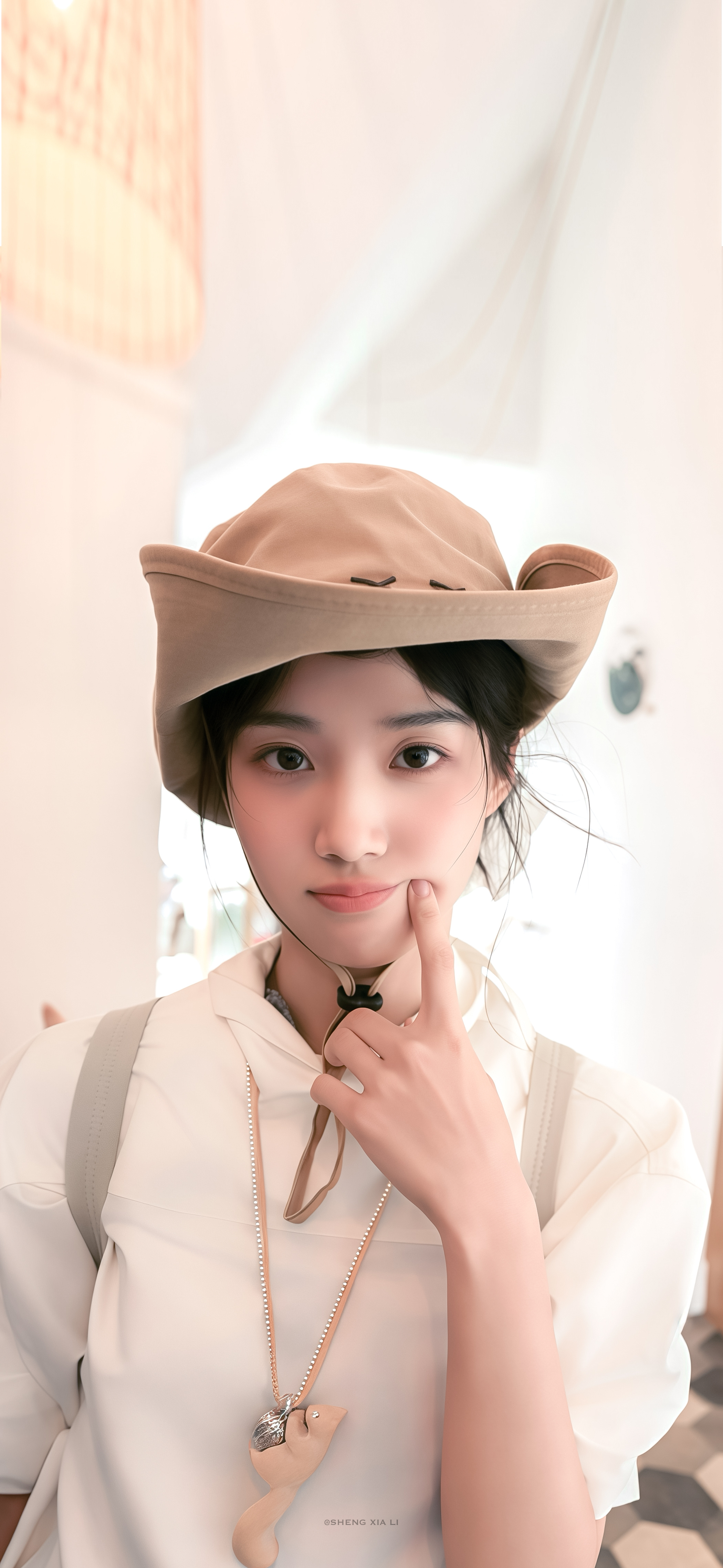 卢昱晓·绿水悠悠天杳杳👒🍃·明媚感头像壁纸更新～ ​​​