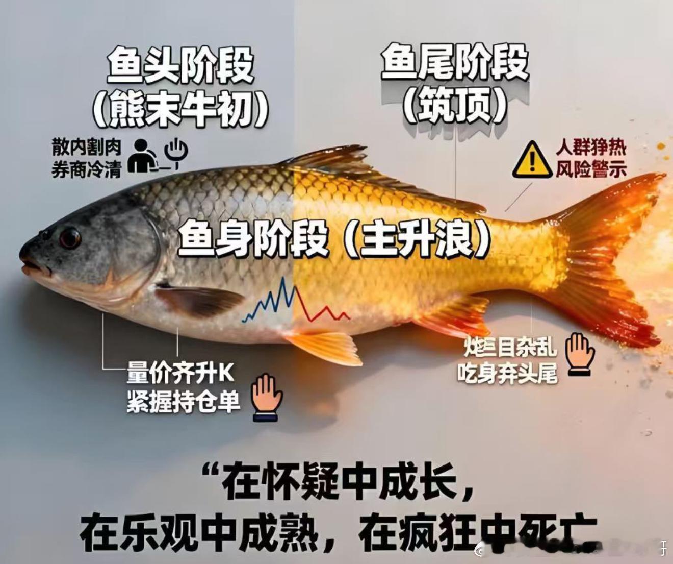 收工！今天提前打烊，完美一天结束！做交易真没那么复杂，记住这四步就行：赚到就注意