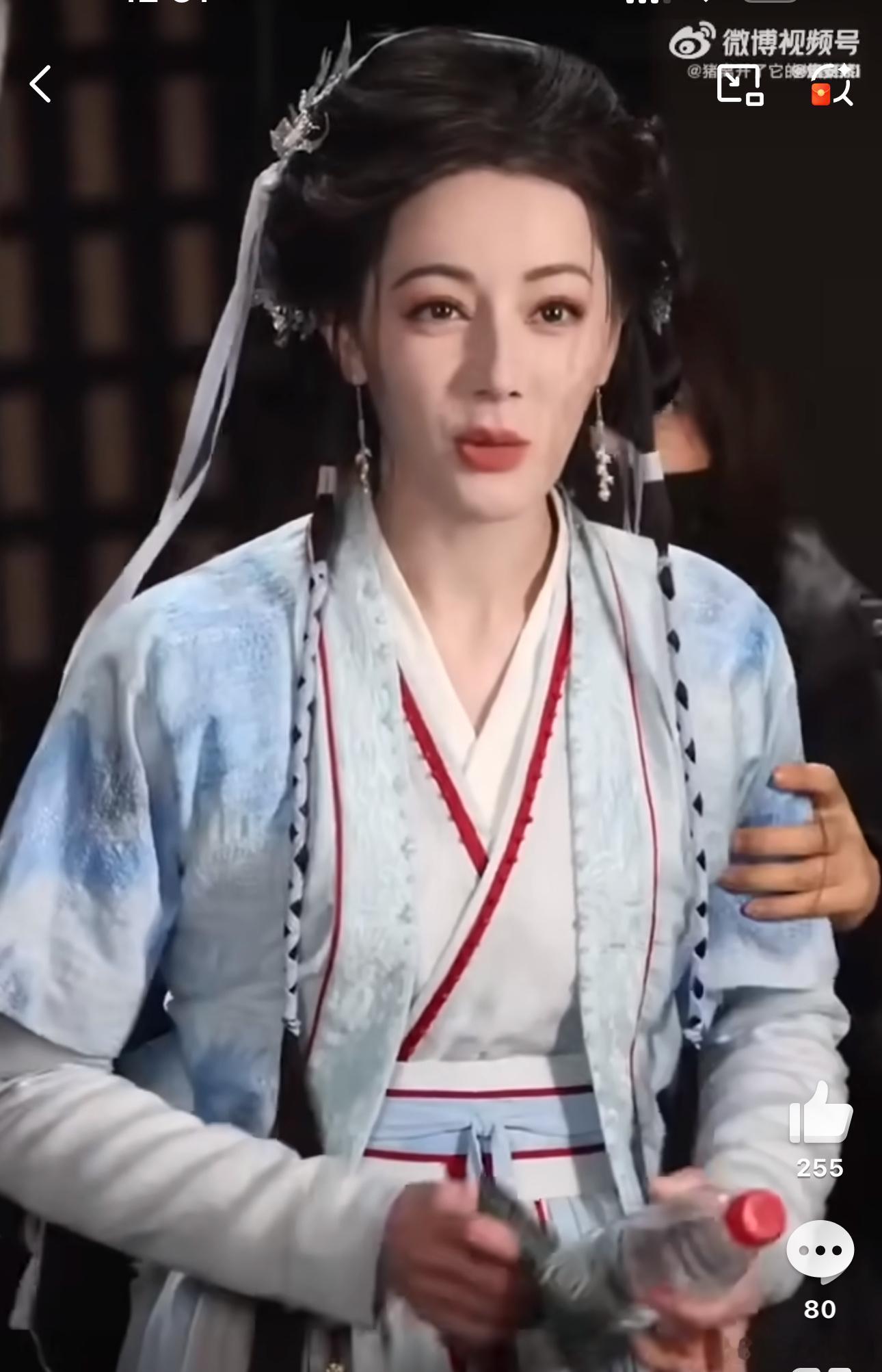 迪丽热巴《慕胥辞》最新路透来了，感觉迪丽热巴对自己要求很严格，你说我不适合古装，