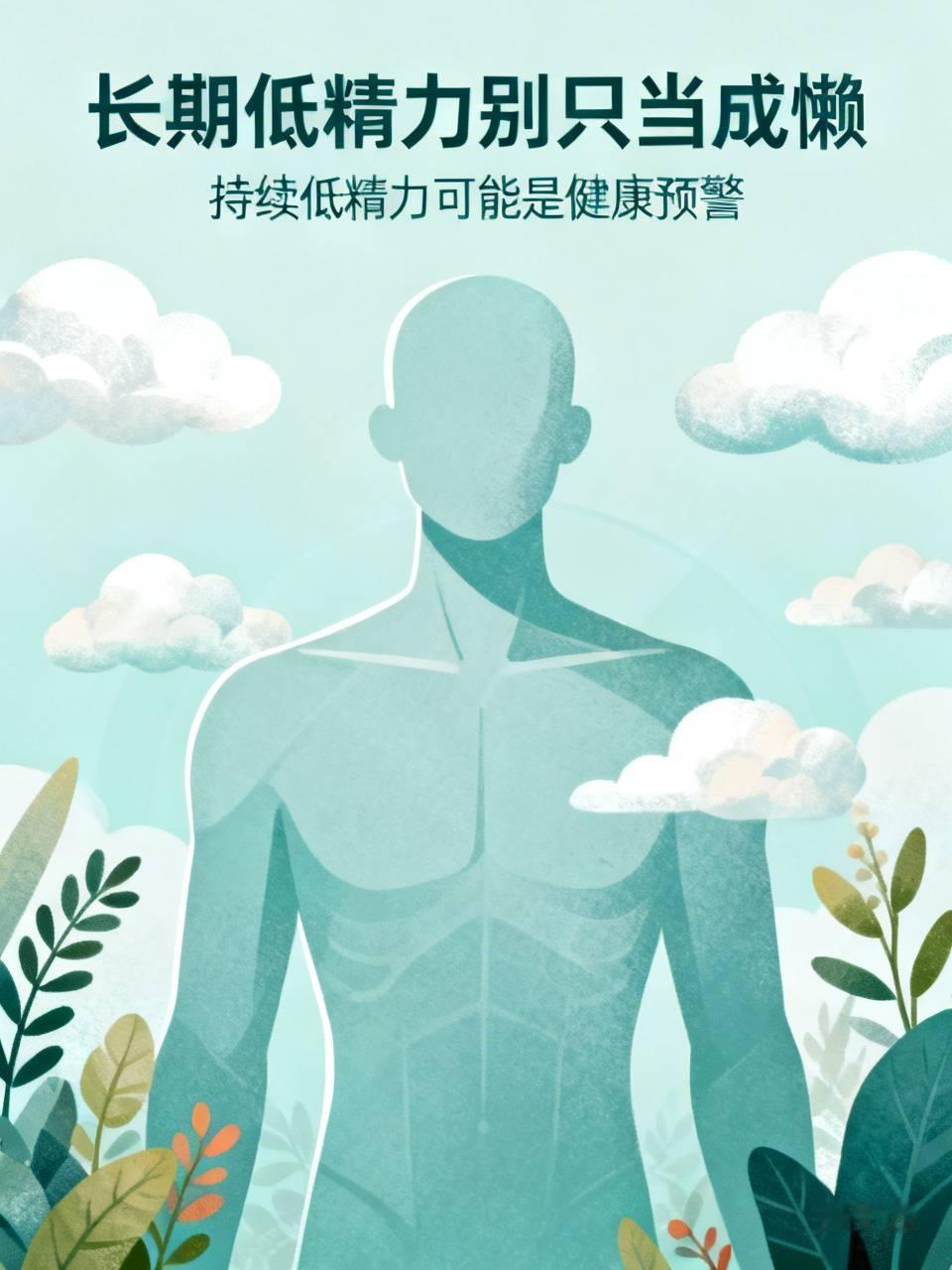 长期低精力别只当成懒

很多人长期浑身乏力、提不起精神，习惯性归咎于心态差、太懒