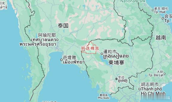 当地消息称，泰军开着m113，攻进柬埔寨边境，占领了班达棉吉的一个地点。身经百战