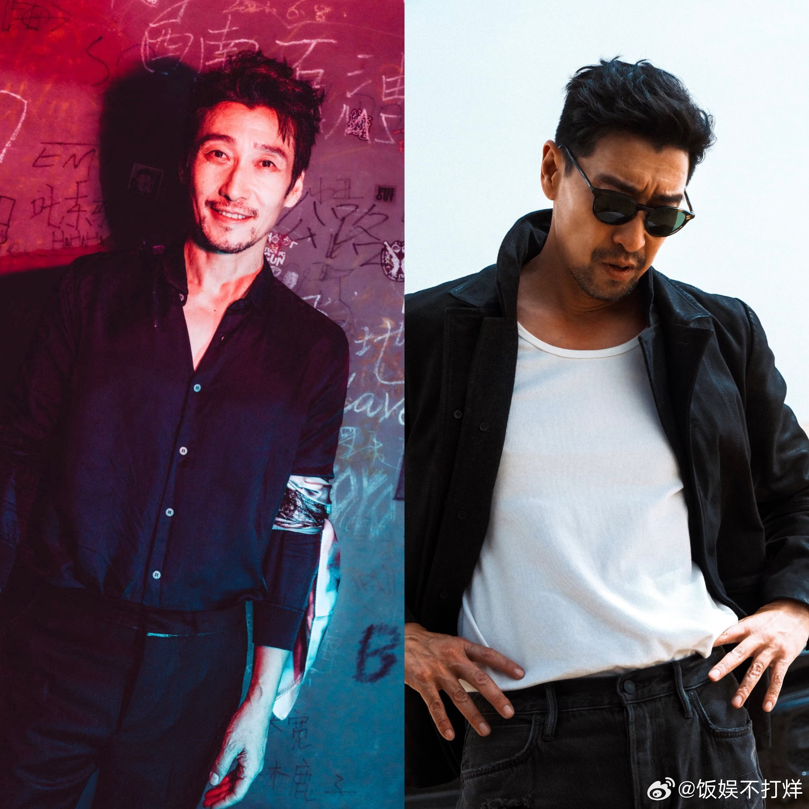 满江回应撞脸王千源 满江王千源这种长相就是典型的“高级帅”，满江老师的回应真的太