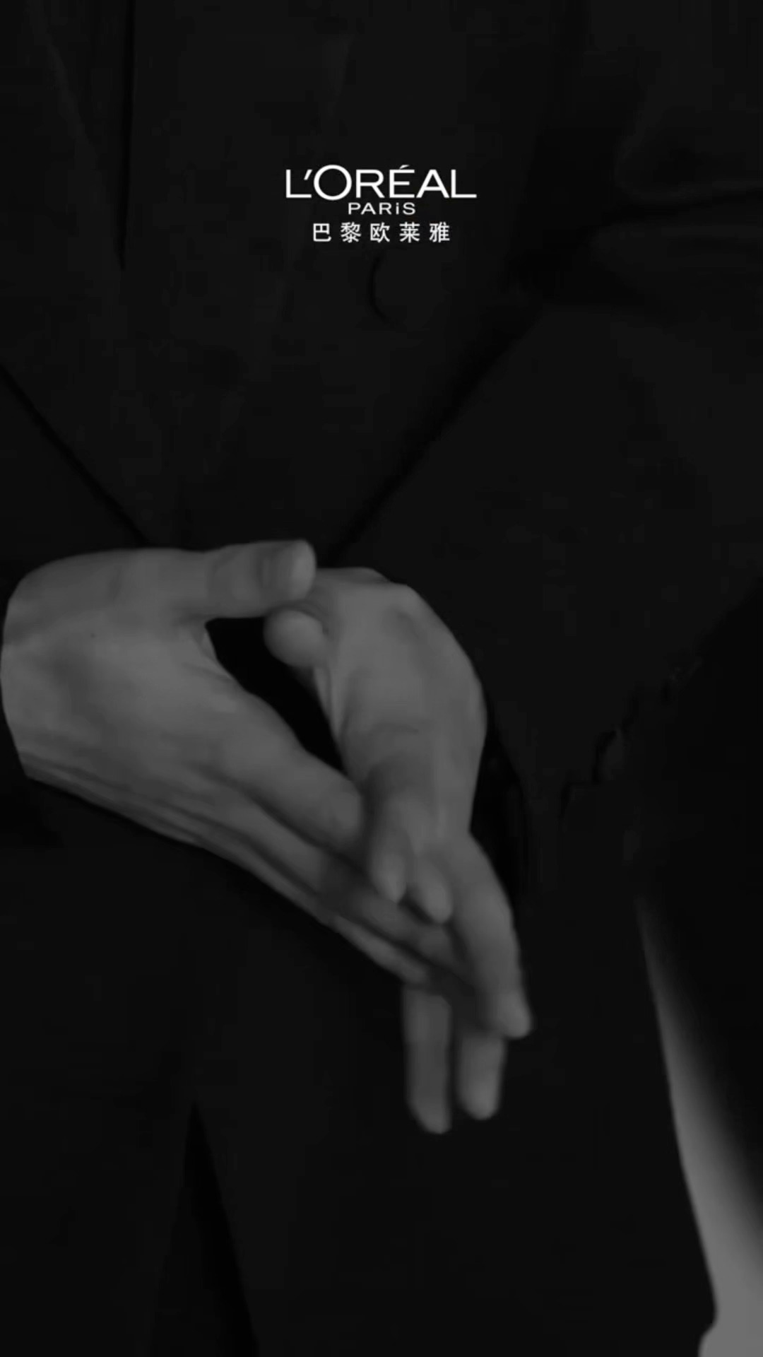 田栩宁代言巴黎欧莱雅田栩宁欧莱雅预热，确认过的眼神，是太平洋大宽肩田栩宁！光芒万