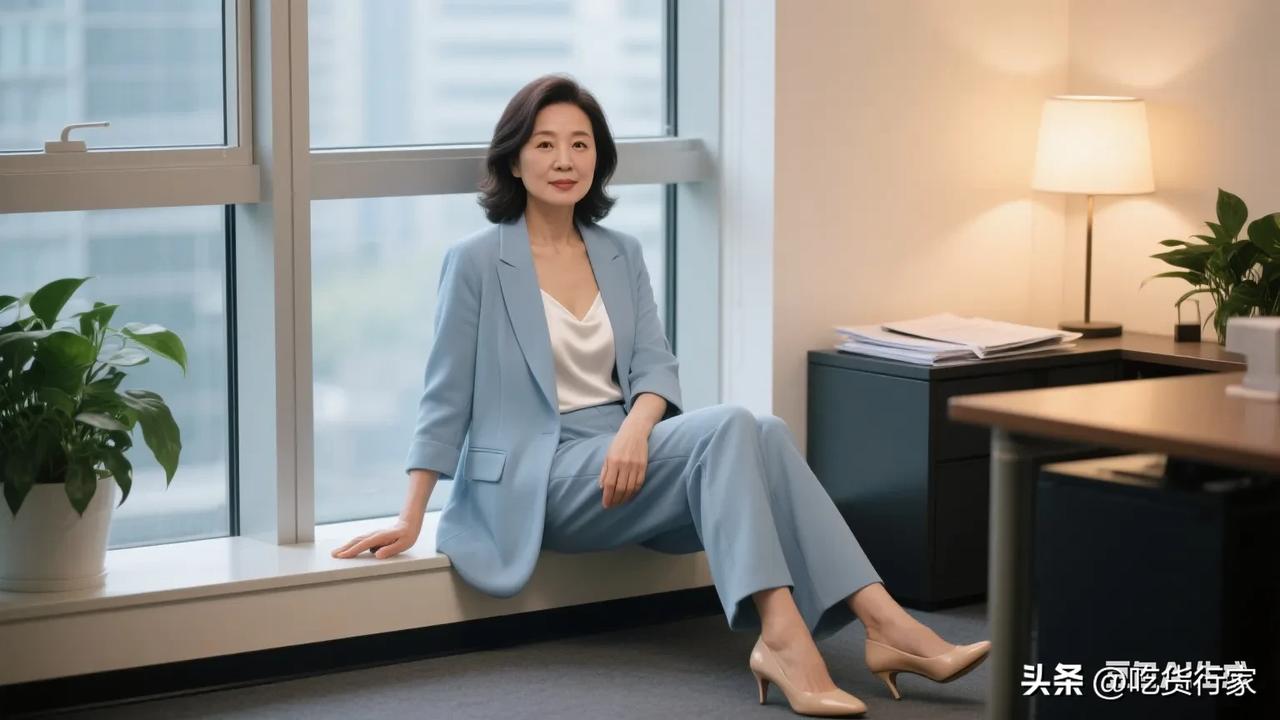 中年女性的穿搭，是沉淀后的从容表达，把阅历化作风格，让时尚与气质共生🌿
 
一
