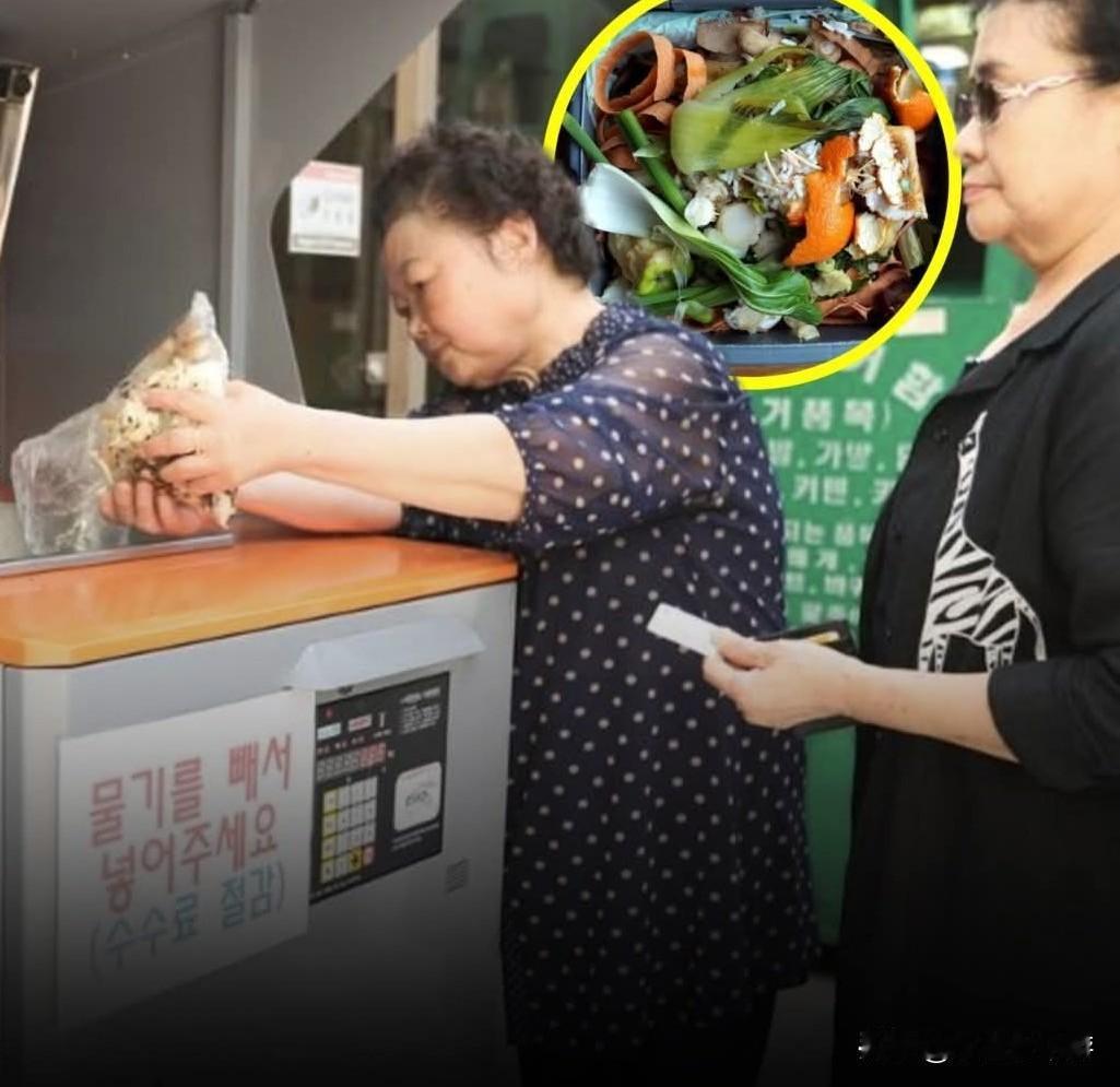 韩国通过厨余称重收费系统实现97.5%食物垃圾回收率
 
韩国借助一套按个人丢弃