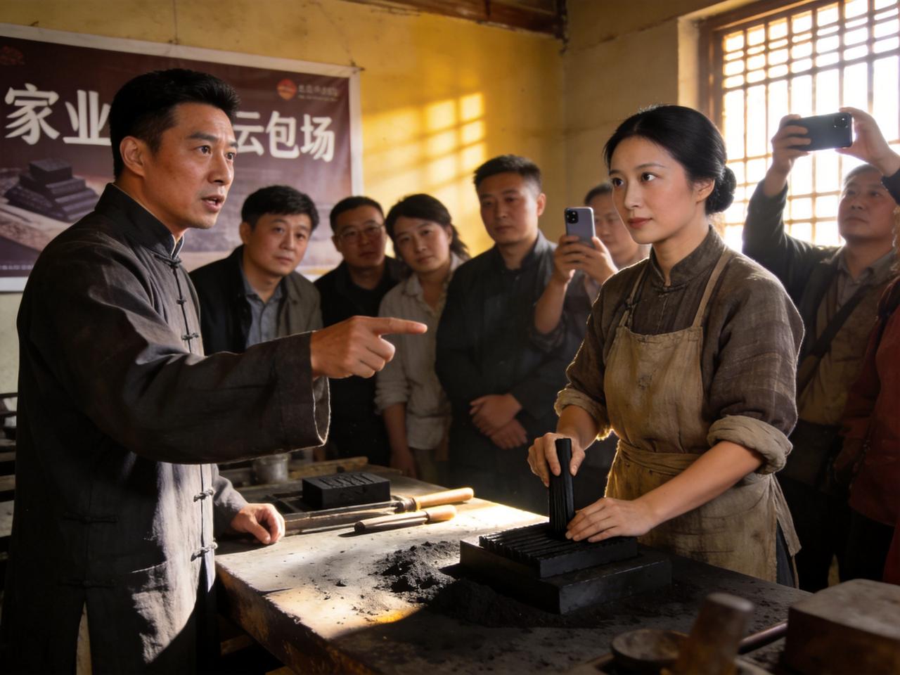 “家业云包场乱成一锅粥了”这个话题，主要是围绕电视剧《家业》和主演相关互动引发的