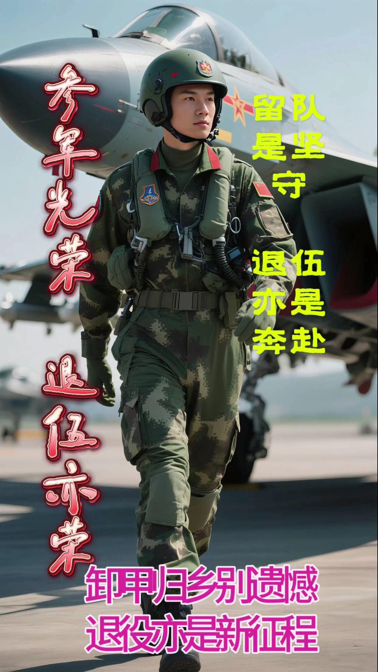 留队退伍空降退役老兵