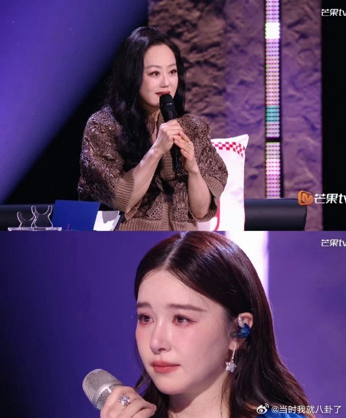 章小蕙说阚清子放下了 充满故事感的声线，章小蕙温柔的给出阚清子点评，歌声成长了很