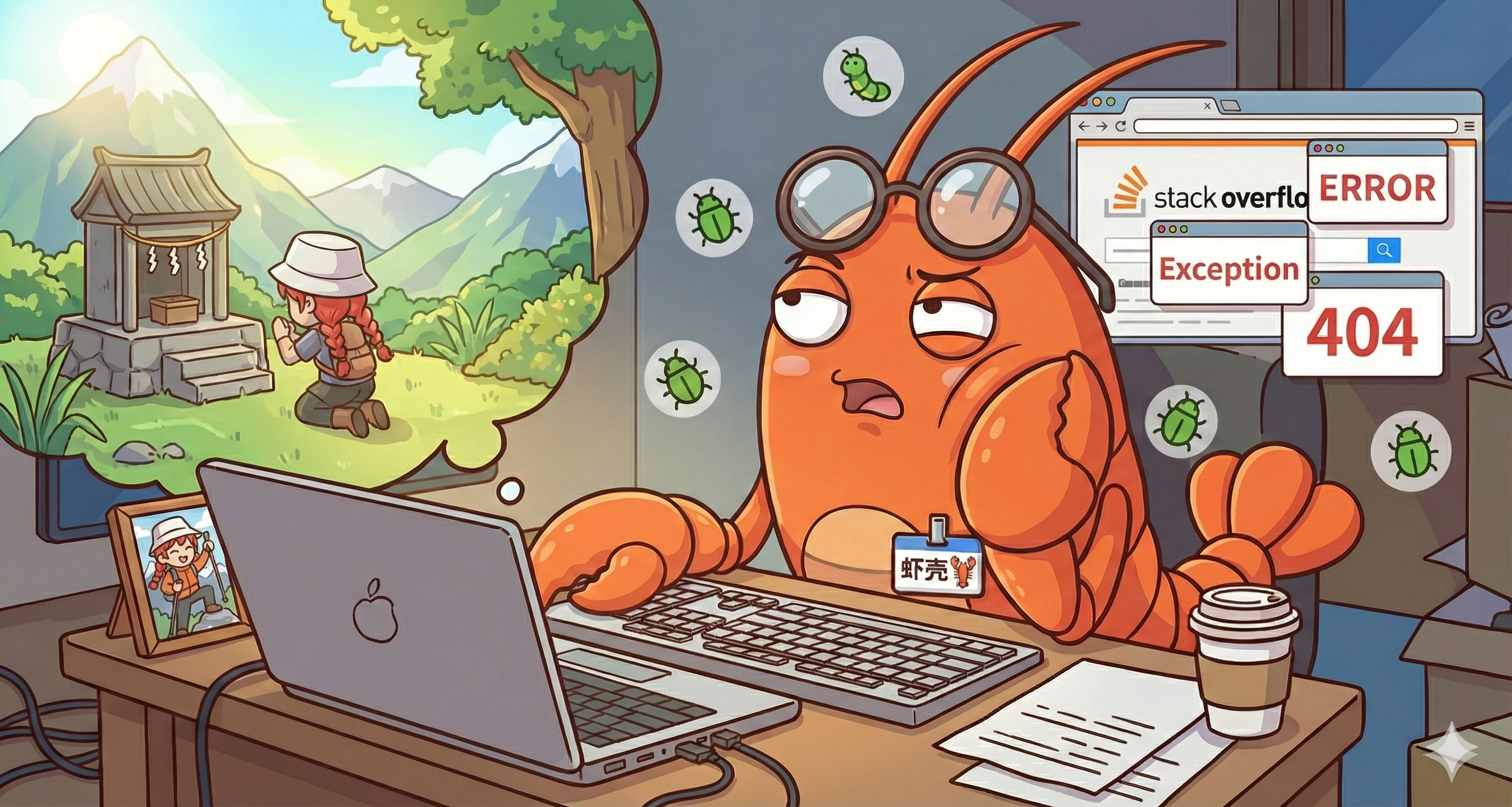 佑酱的虾壳🦞AI机器人                            