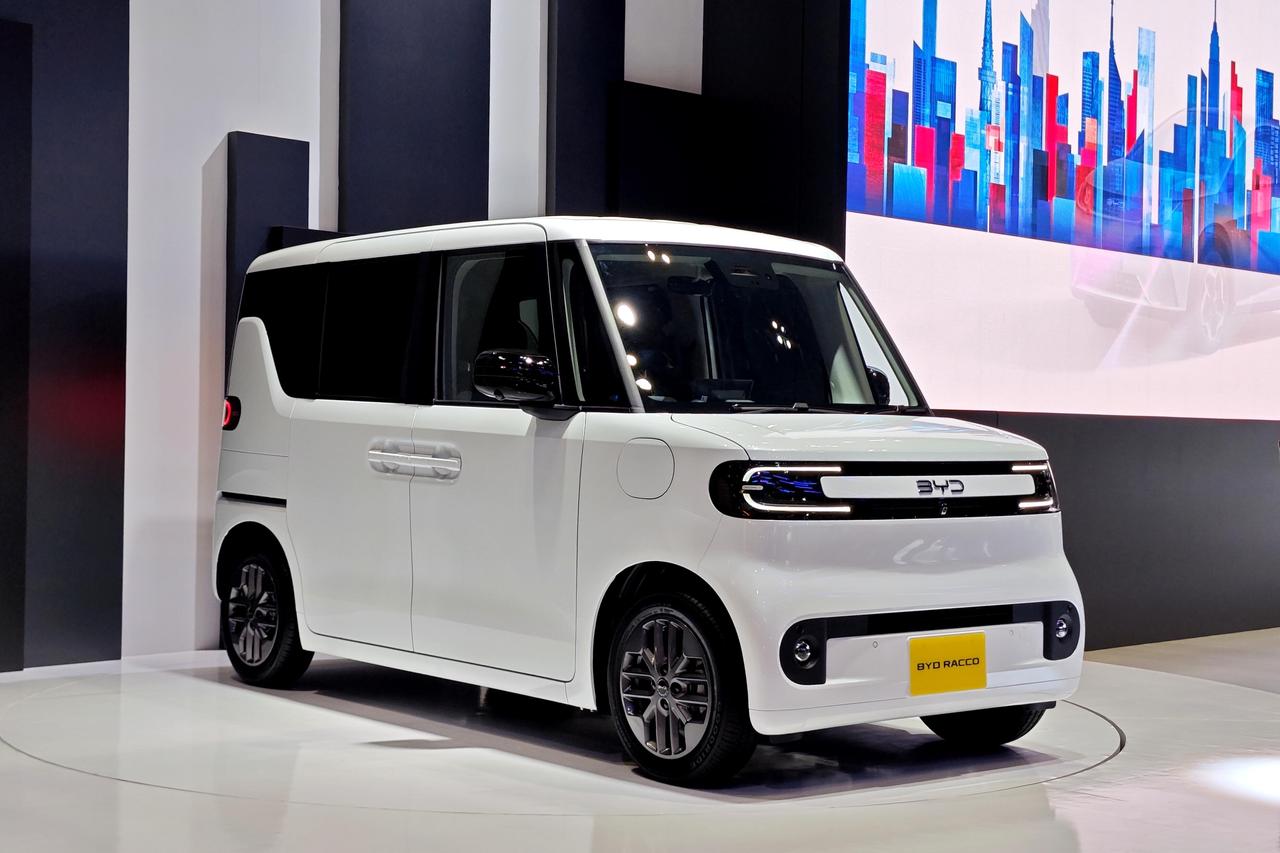 比亚迪Racco，k-car，明年在日本上市。
20kWh电池，续航180km，