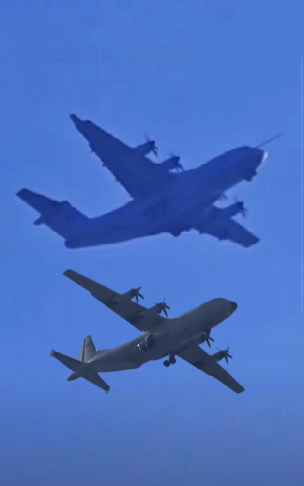 新飞机与各型运输机的同角度比较图 终于换代了！图源见水印烽火问鼎计划