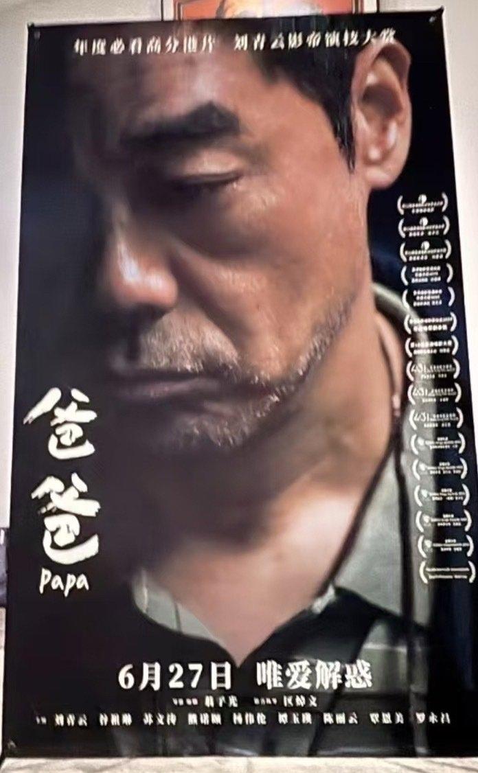 终于等来了这部已经两年的电影，冲着刘青云的演技，以及这个亲子题材，太想看了爸爸 