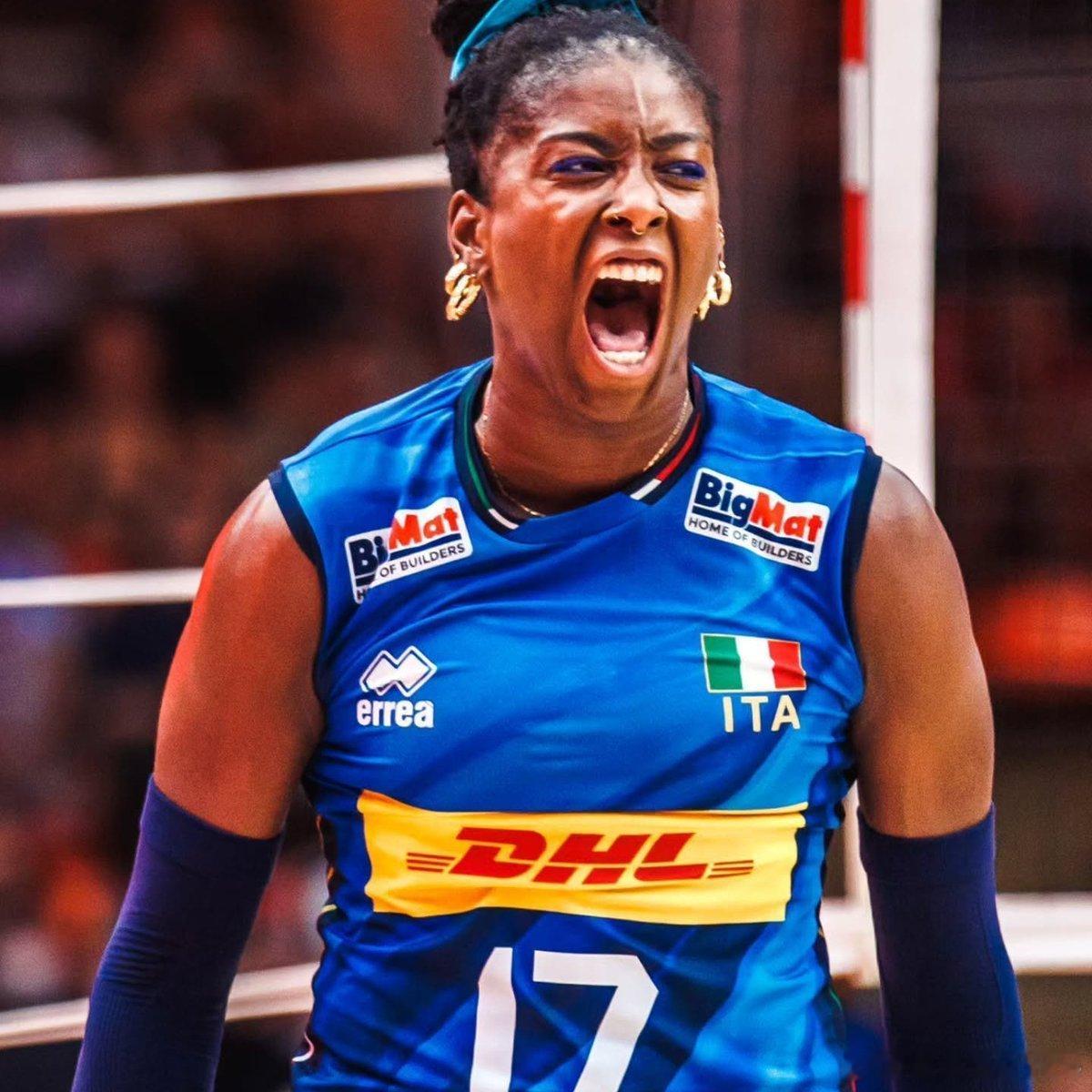 排球 ⚡️米里亚姆.塞拉的荣誉收藏中又添一座奖杯✅ 奥运会✅ 世锦赛✅ 欧锦赛✅