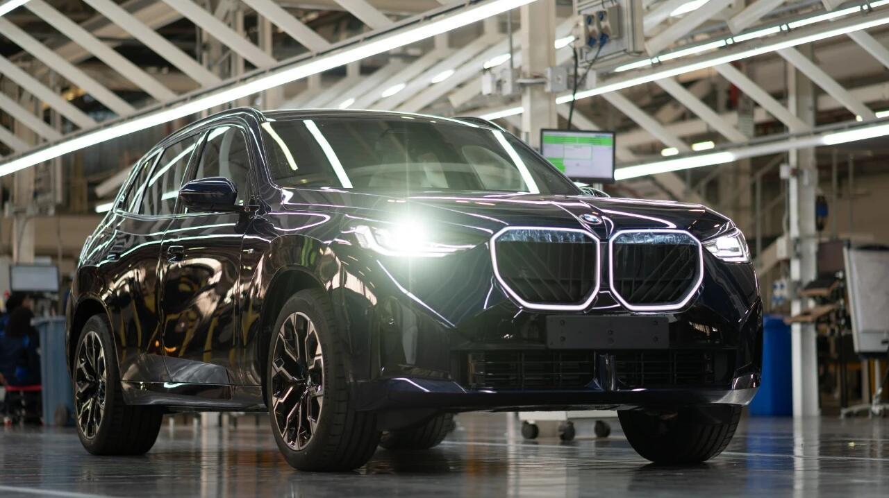 全新宝马X3的工厂下线照#全新bmwx3##高转青年# ​​​