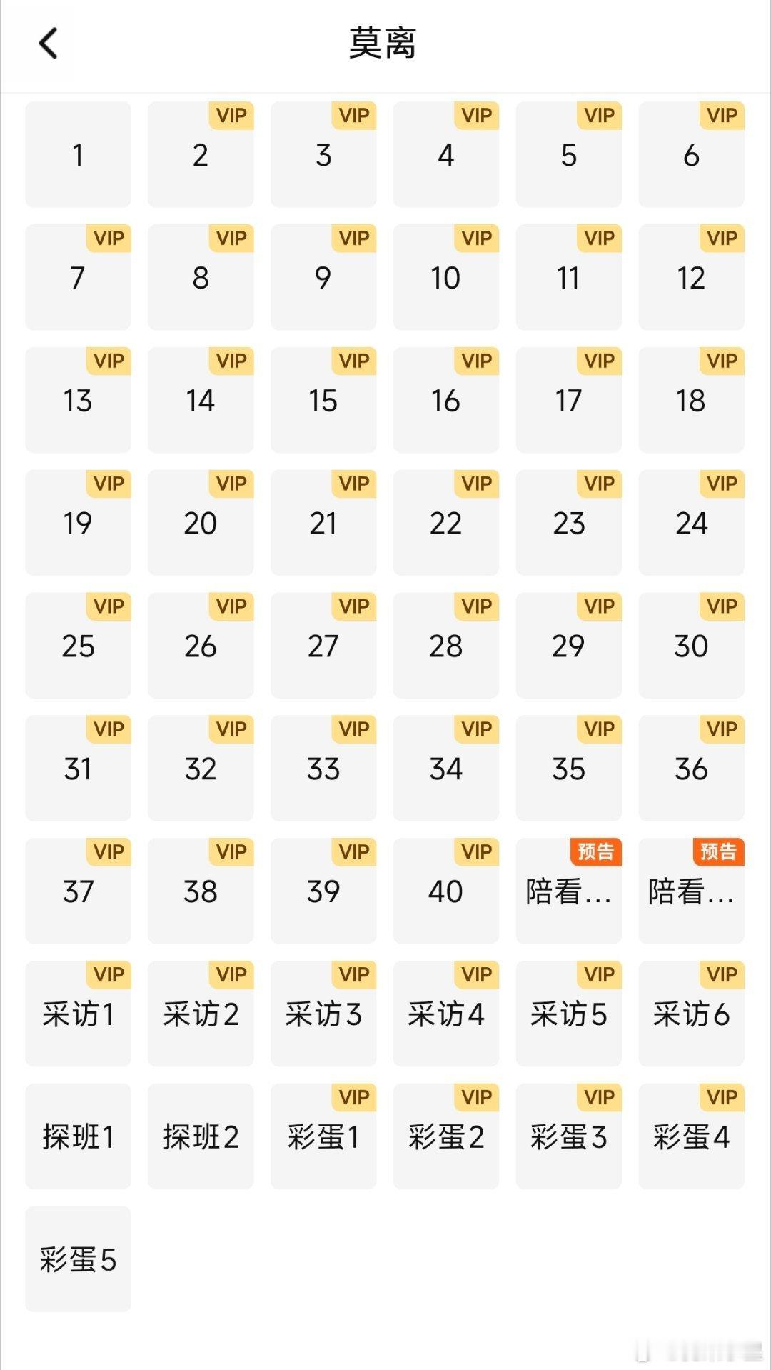 白鹿和鹿茸真的很命苦了，莫离40集锁了39集还是在热播期这么关键的时候……剧播整