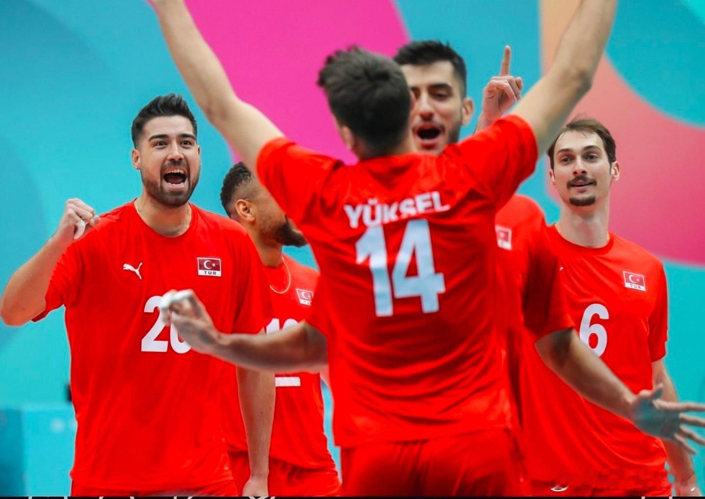 【2025年伊斯兰团结运动会】土耳其男排以3-1战胜卡塔尔男排迎来开门红，四局比