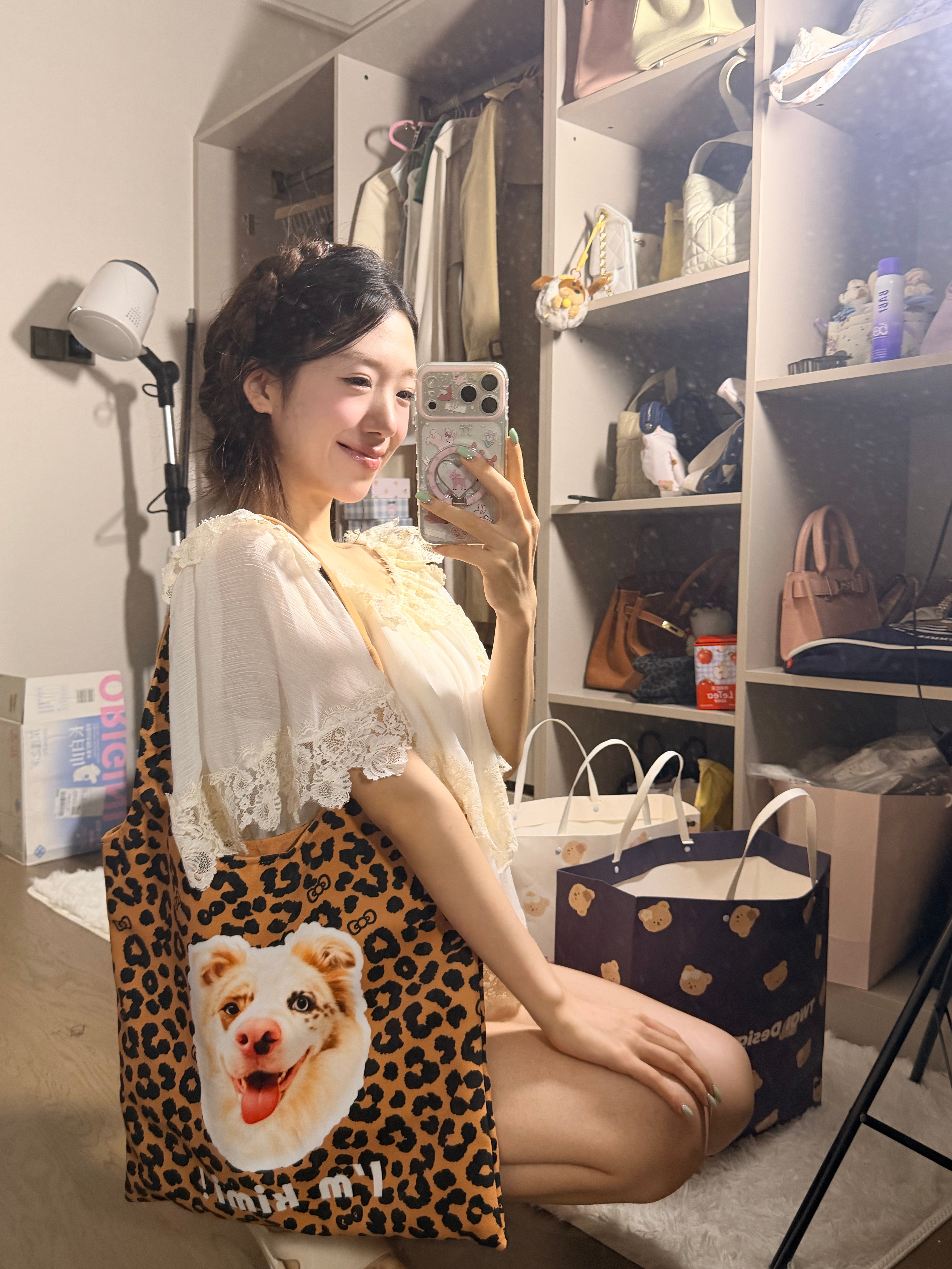 小kimi！妈妈喜欢你！这个包的质感超级好喜欢！ 
