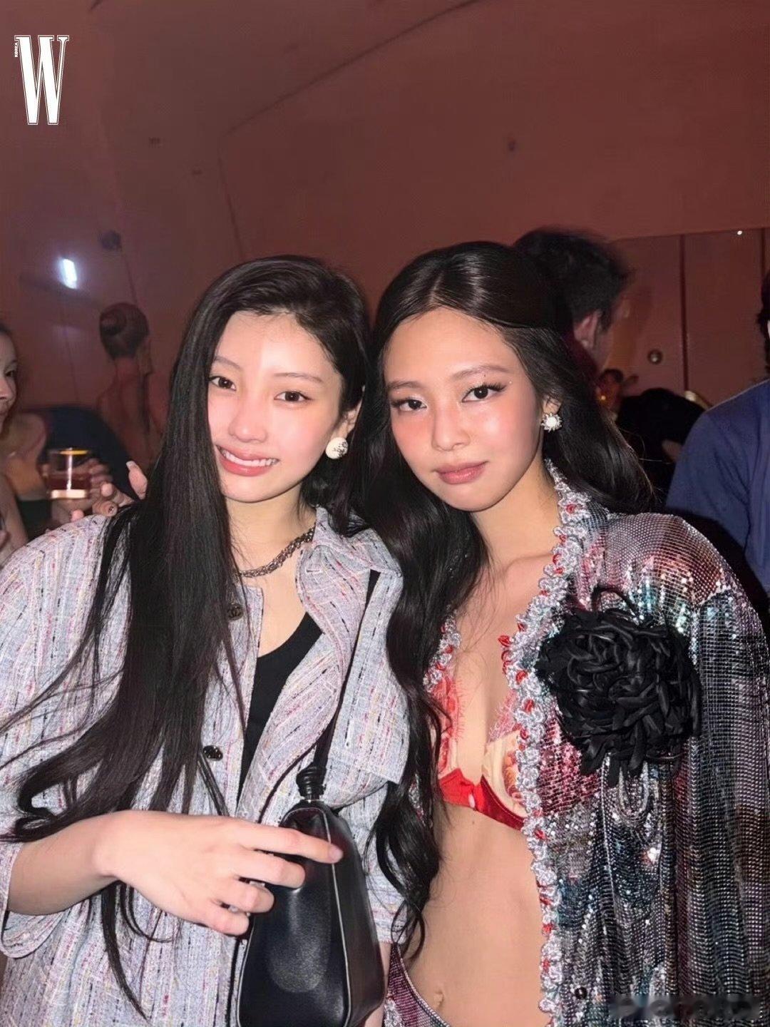 李沅禧Jennie合照 李沅禧Jennie合照，双担狂喜了～李沅禧Jennie合