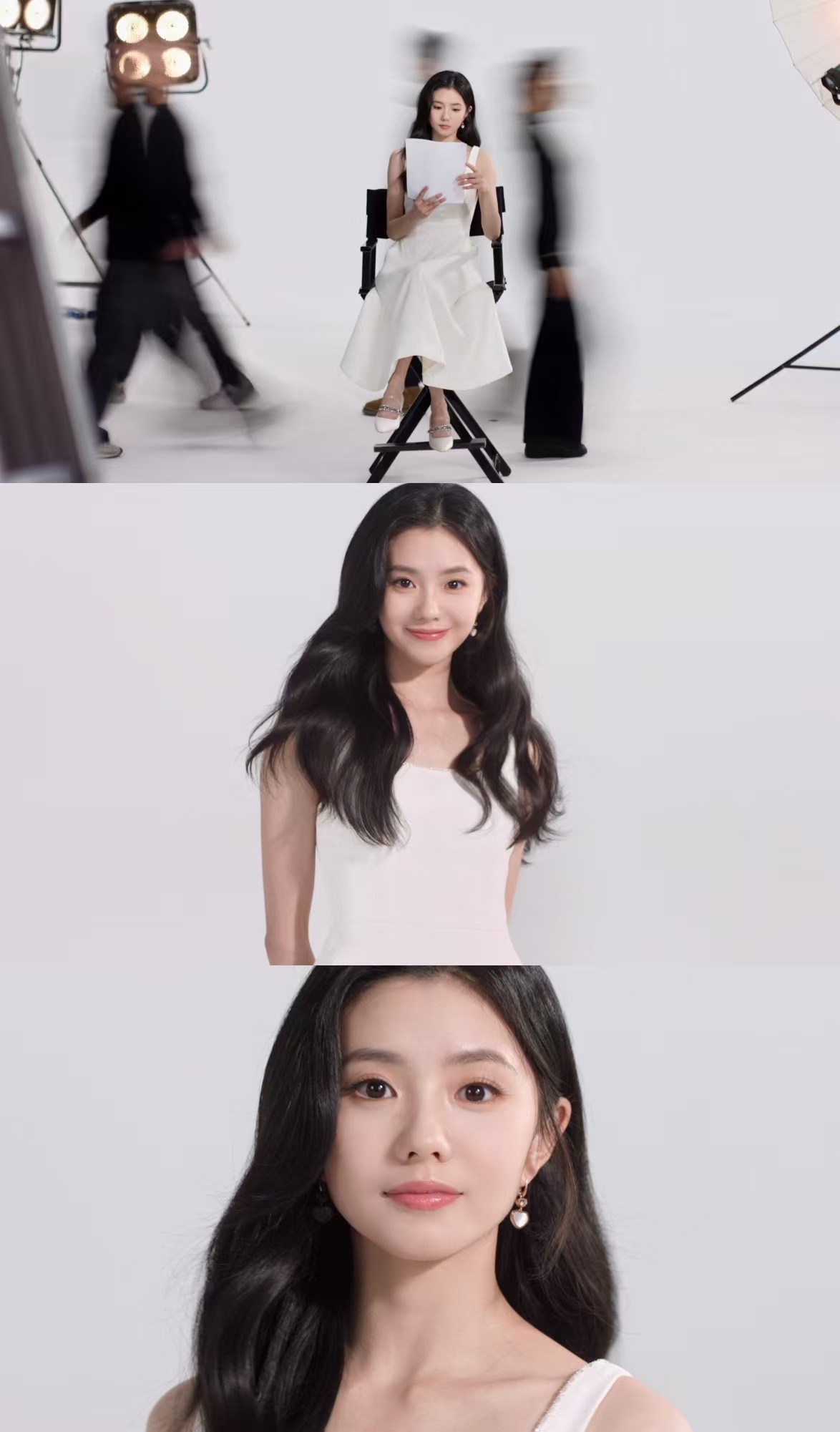 如果说有一种美，能同时承载清澈的灵气与笃定的光芒，那便是刘浩存在韩束TVC中的样